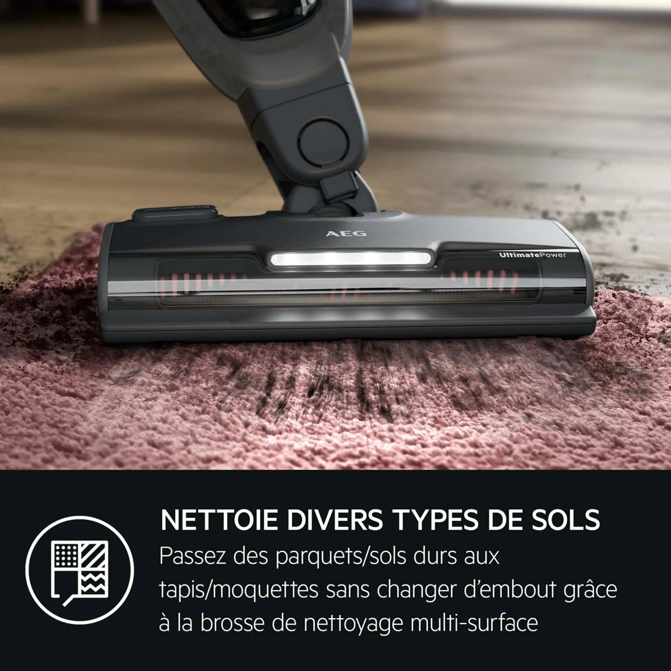 AEG Aspirateur balai Clean 5000 - AS52CB18DB image