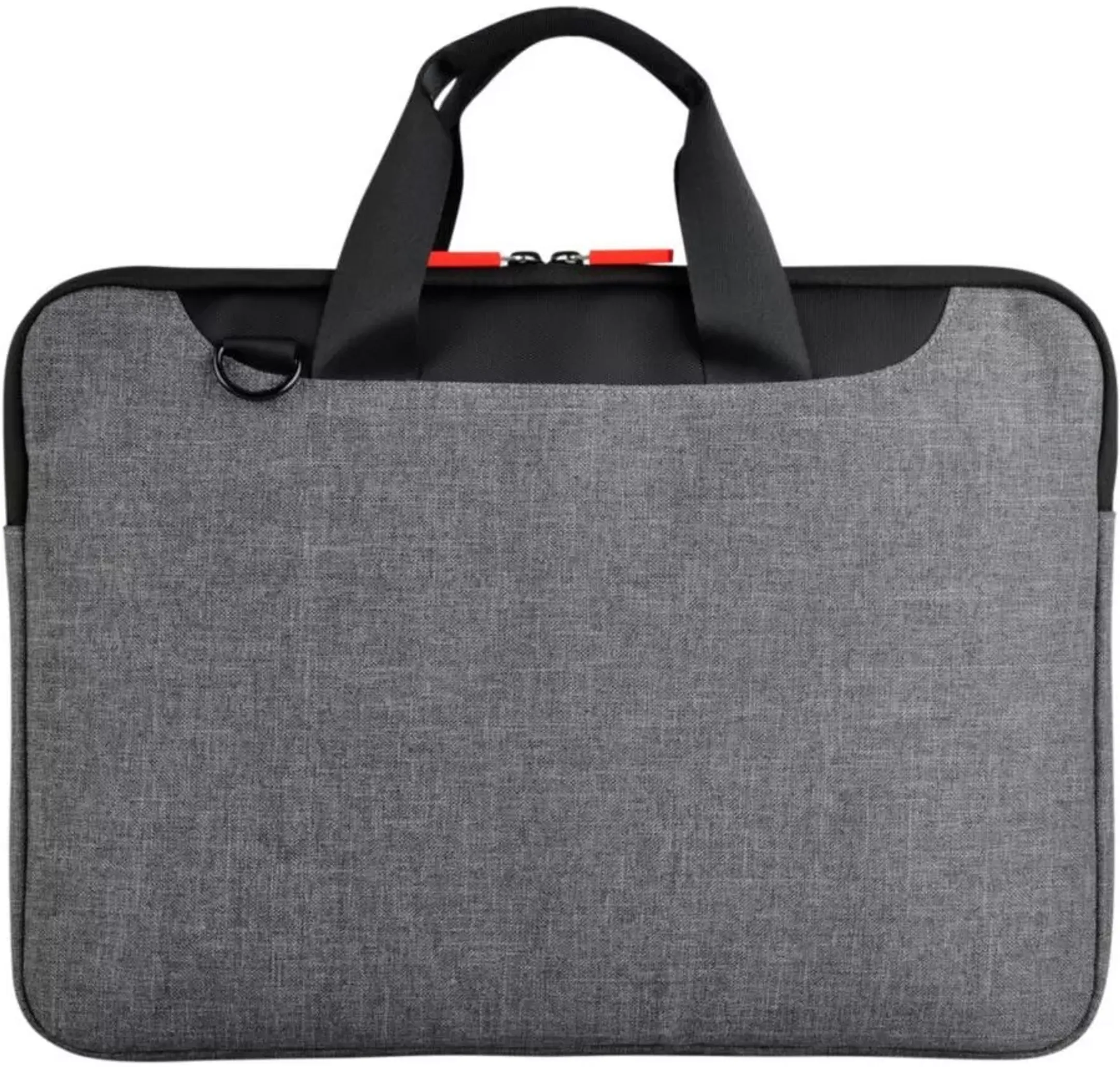 ESSENTIEL-B 13-14'' Classic Grey/Red Bag + Wireless Mouse image