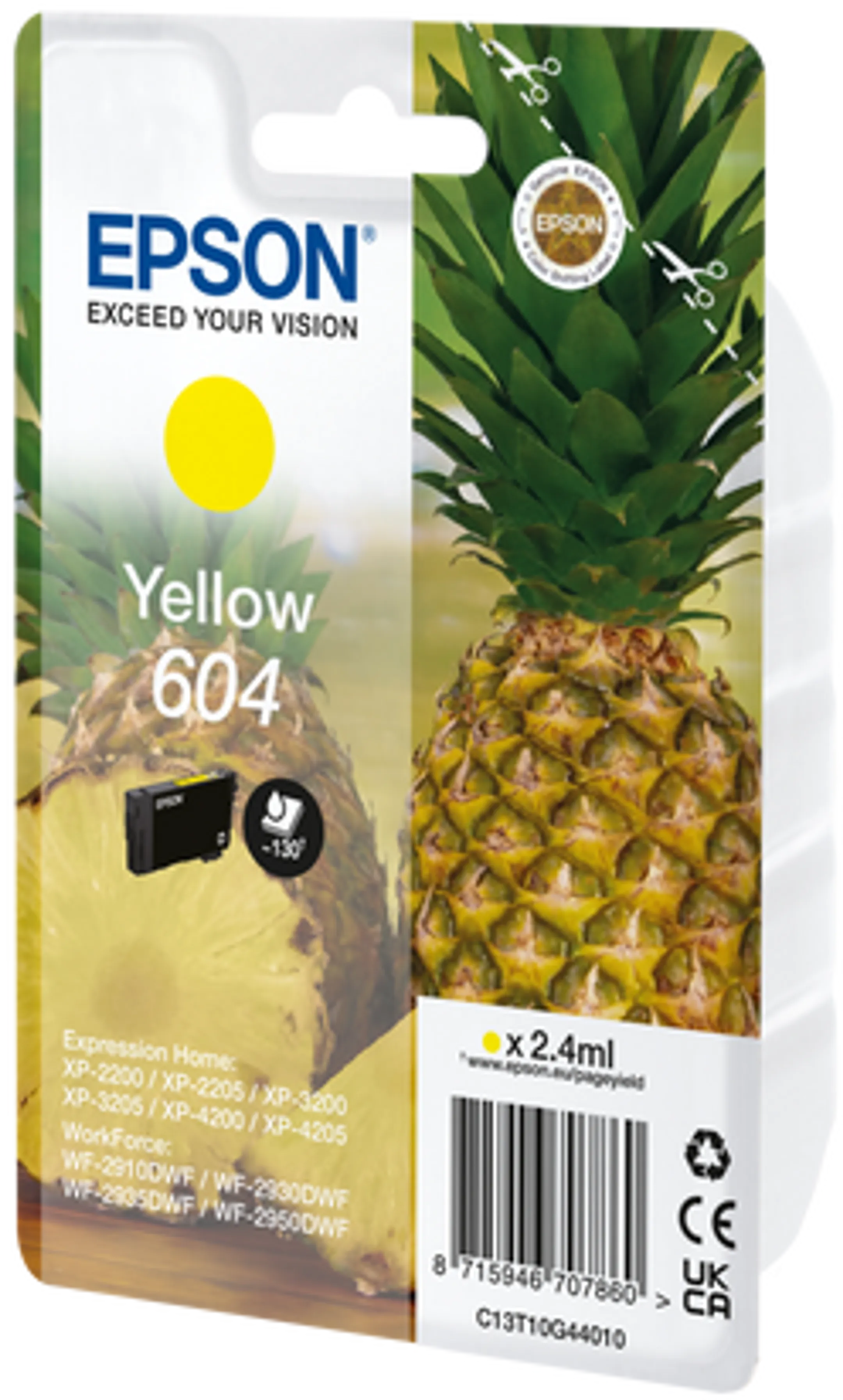 Epson Cartouche d'encre 604 Jaune image