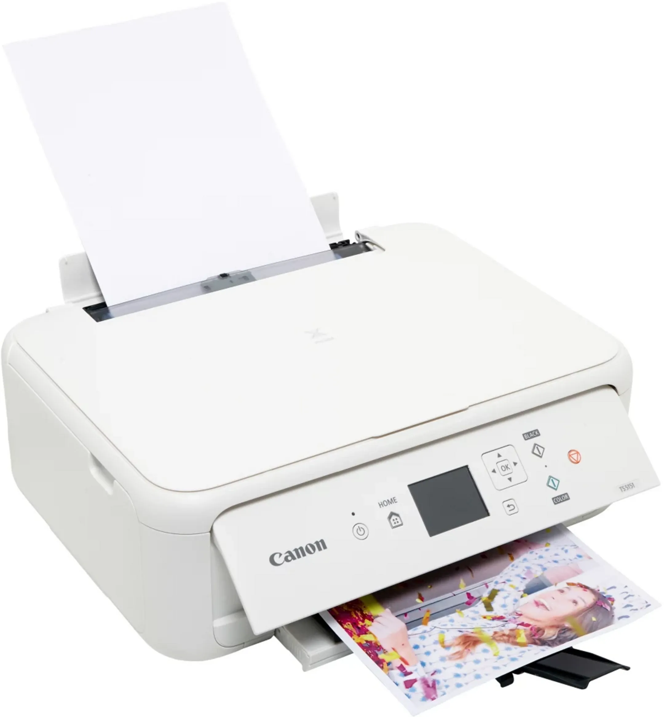 Canon Imprimante Jet d'encre  Pixma TS5151 - Blanc image