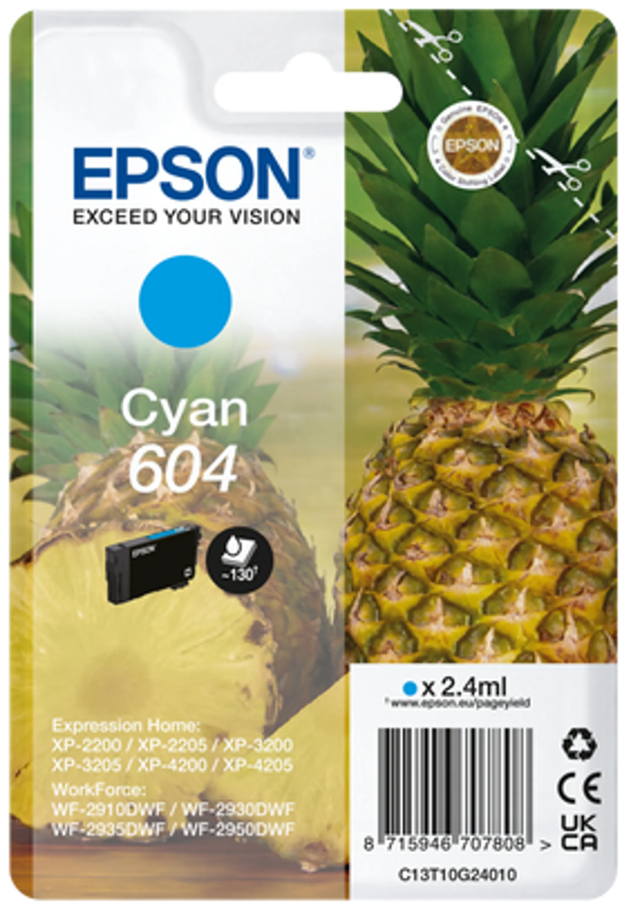 Bundle product Cartouche d'encre 604 Cyan