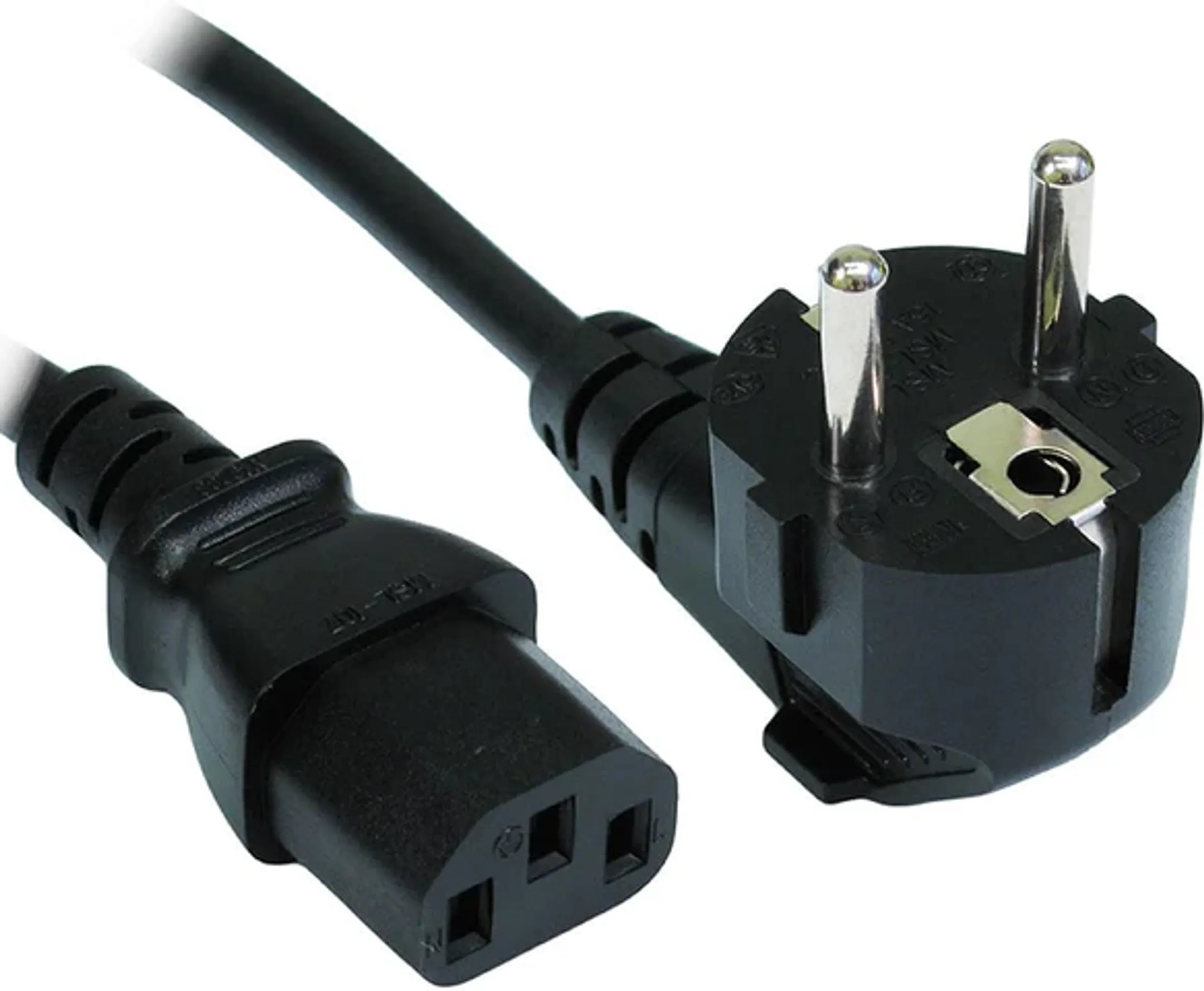Cable d'Alimentation IEC-C13 - 1,5m - Noir