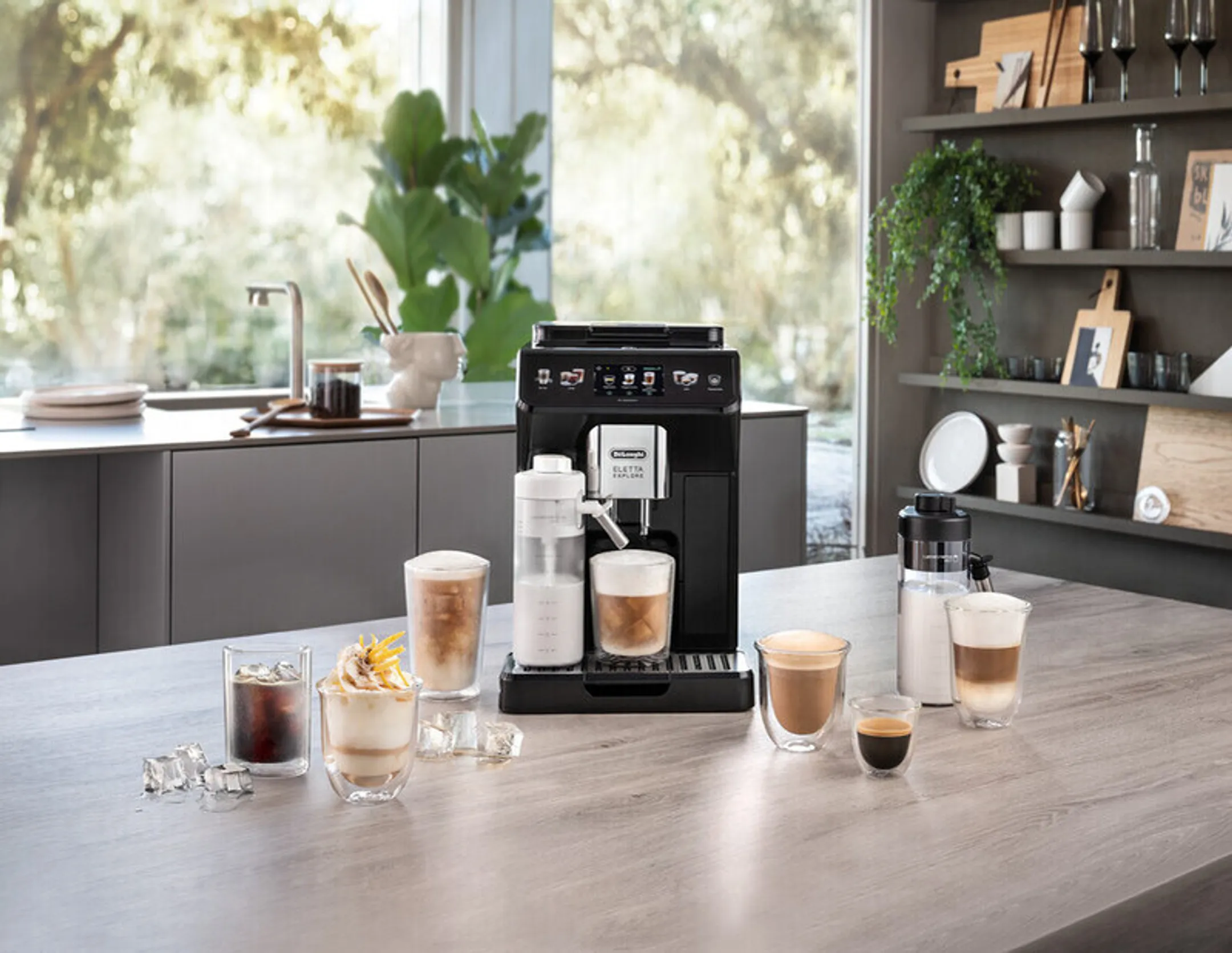 De'Longhi Full Automatic Espresso Machine Eletta Explore ECAM450.65.G - Black image