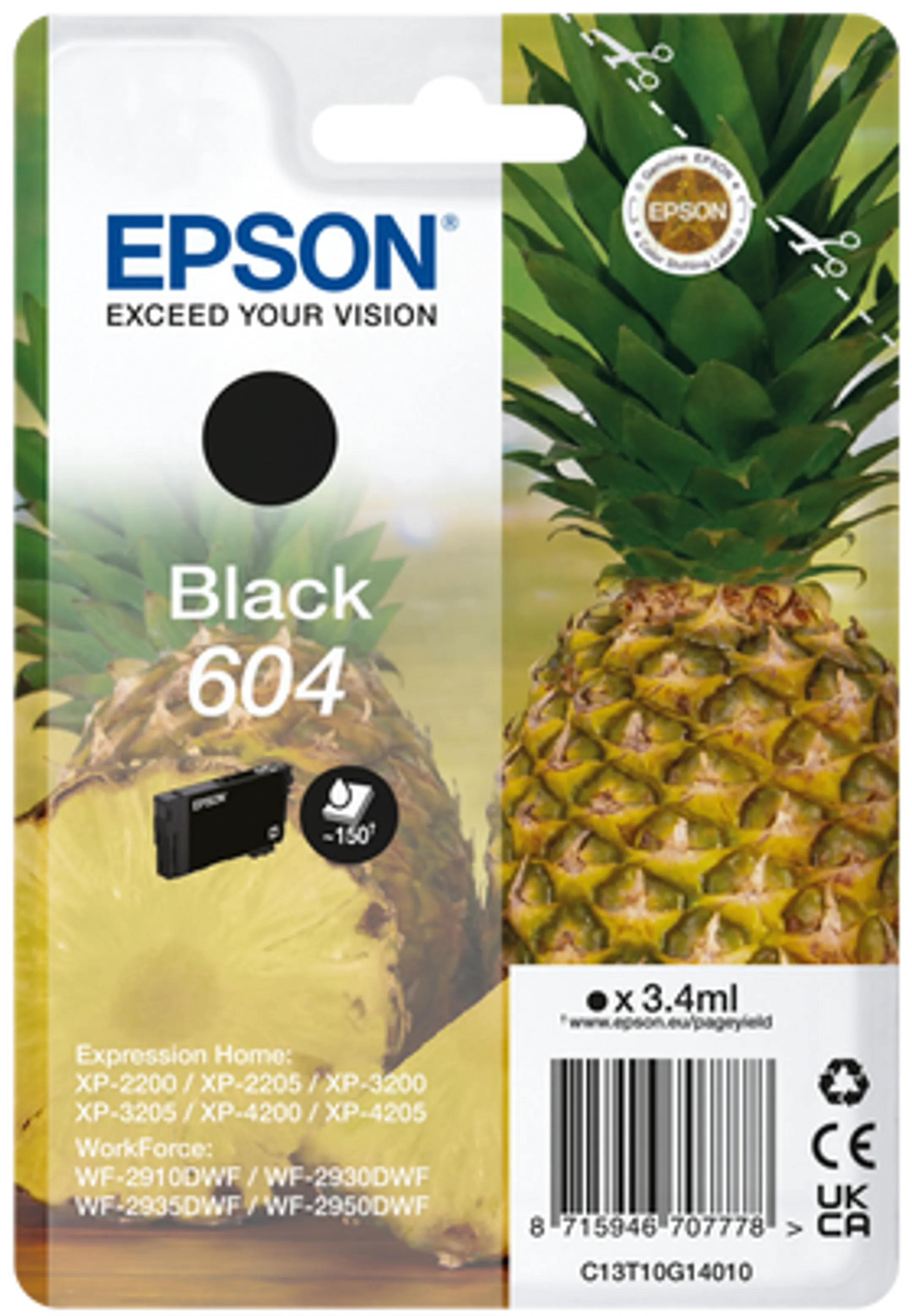 Ink cartridge 604 Black