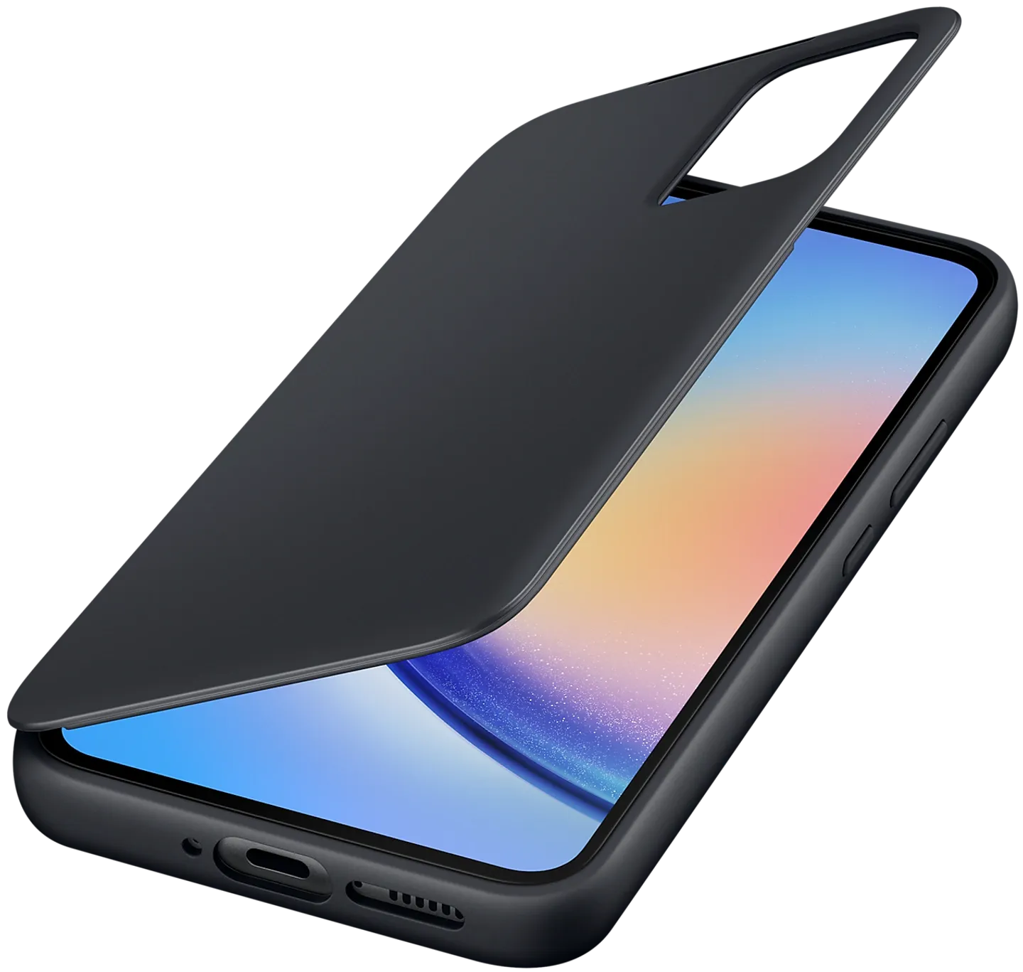 Samsung Smart View Wallet Case - Galaxy A34 5G - Noir | HIFI international