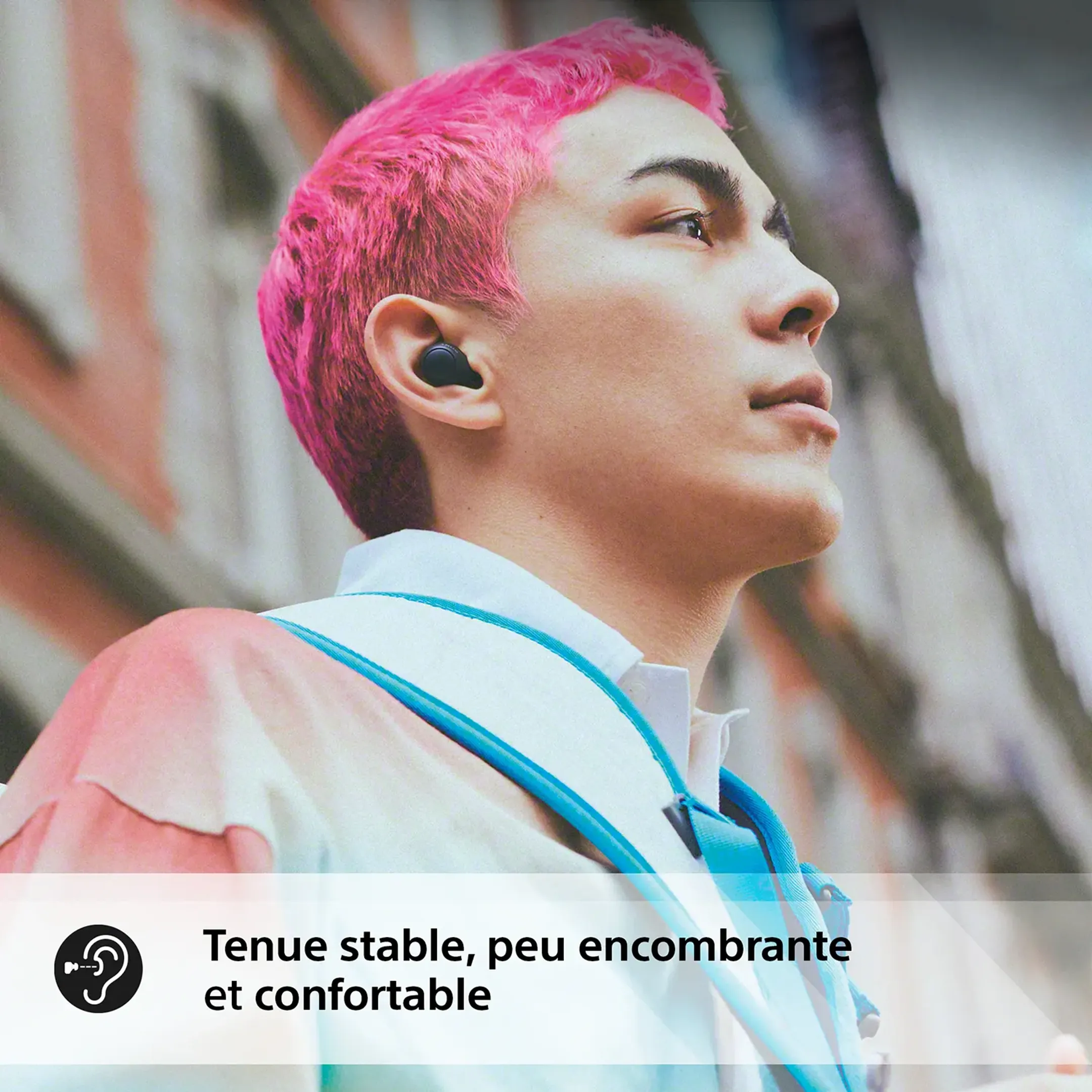 Sony Écouteurs sans fil Noise Cancelling WF-C700N - Noir image