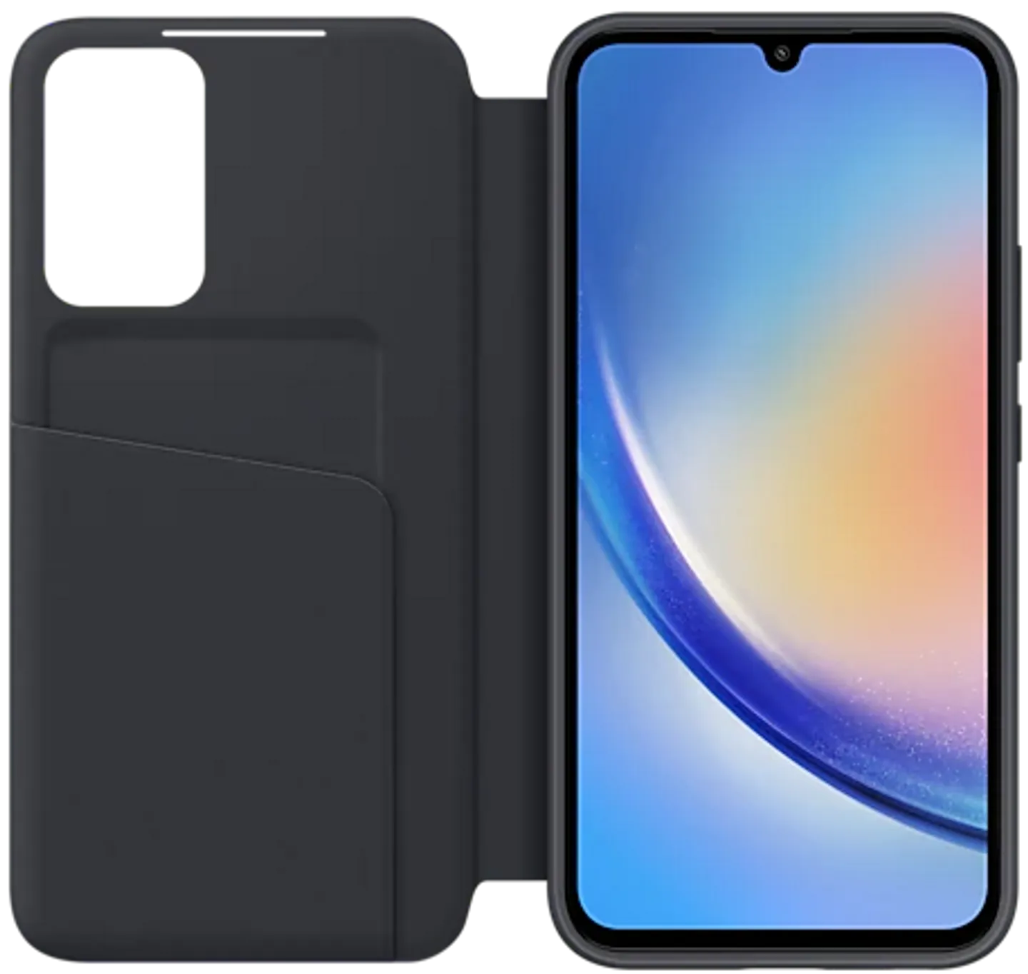Samsung Smart View Wallet Case - Galaxy A34 5G - Noir | HIFI international