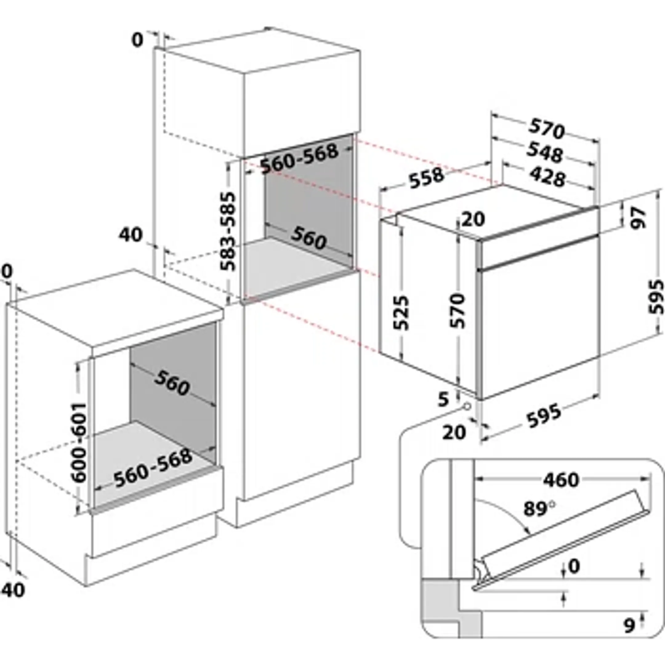 Whirlpool Four encastrable OMK58RU0B image