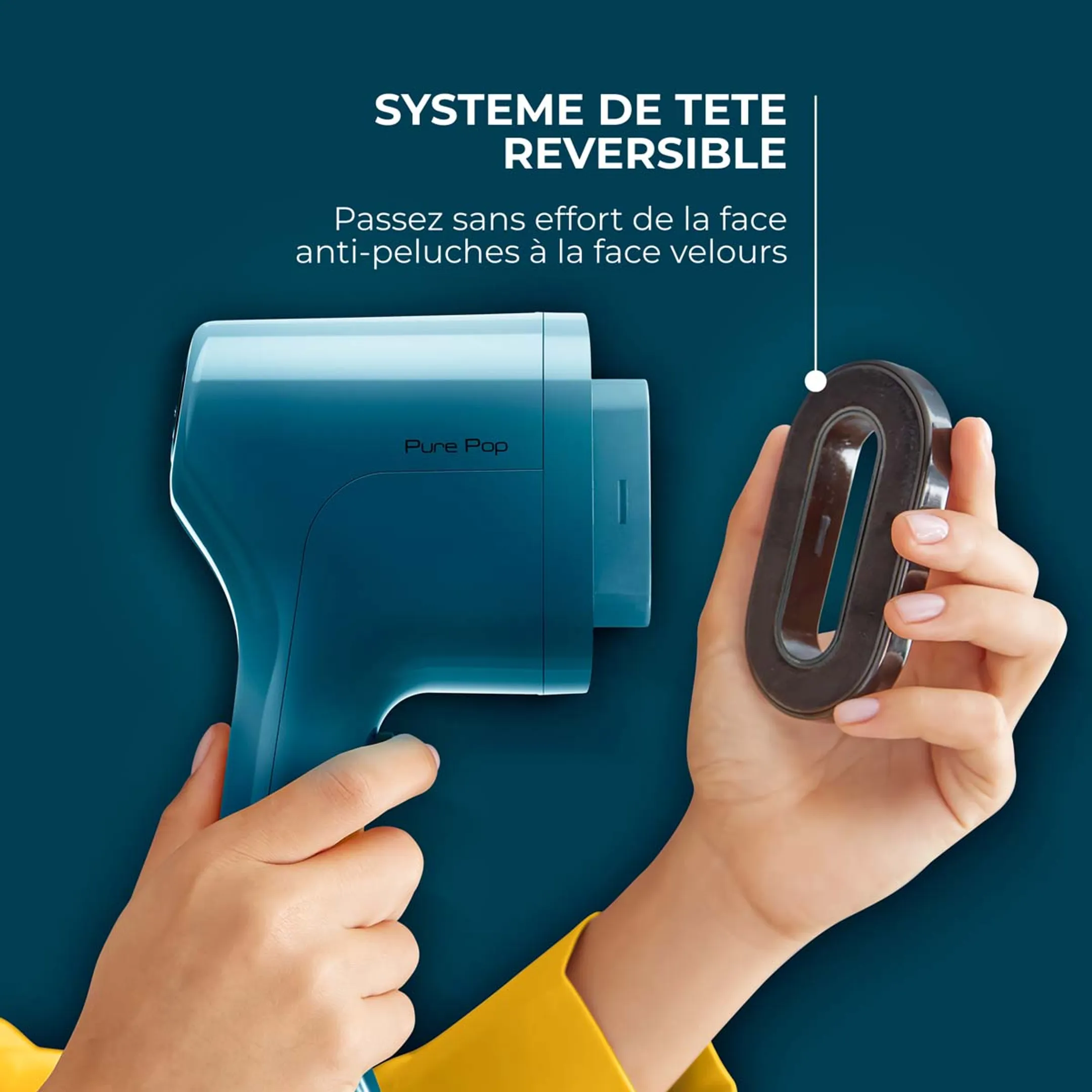 Calor Défroisseur vapeur Pure Pop DT2020C0 - Bleu image