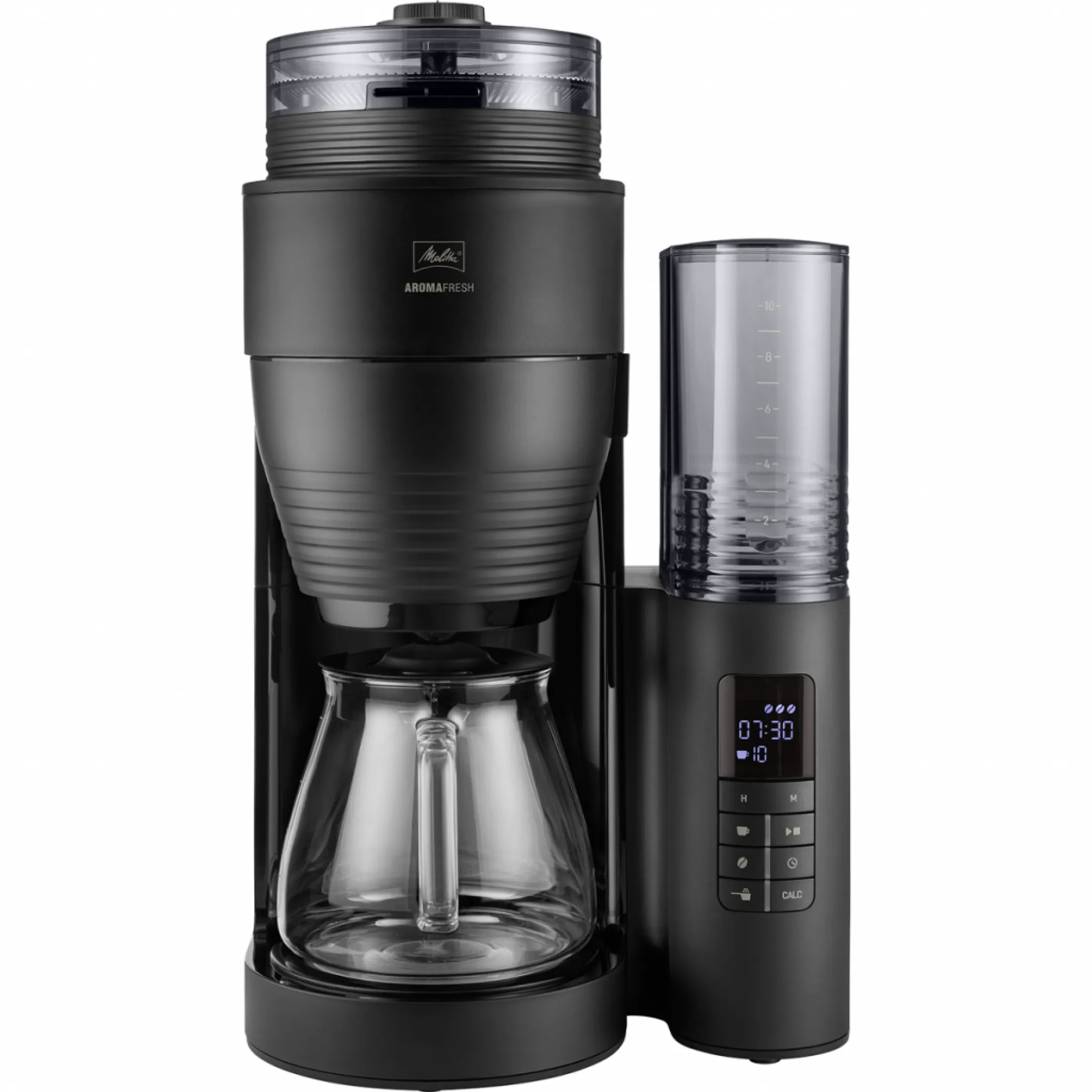 AromaFresh Kaffeemaschine mit integriertem Mahlwerk 