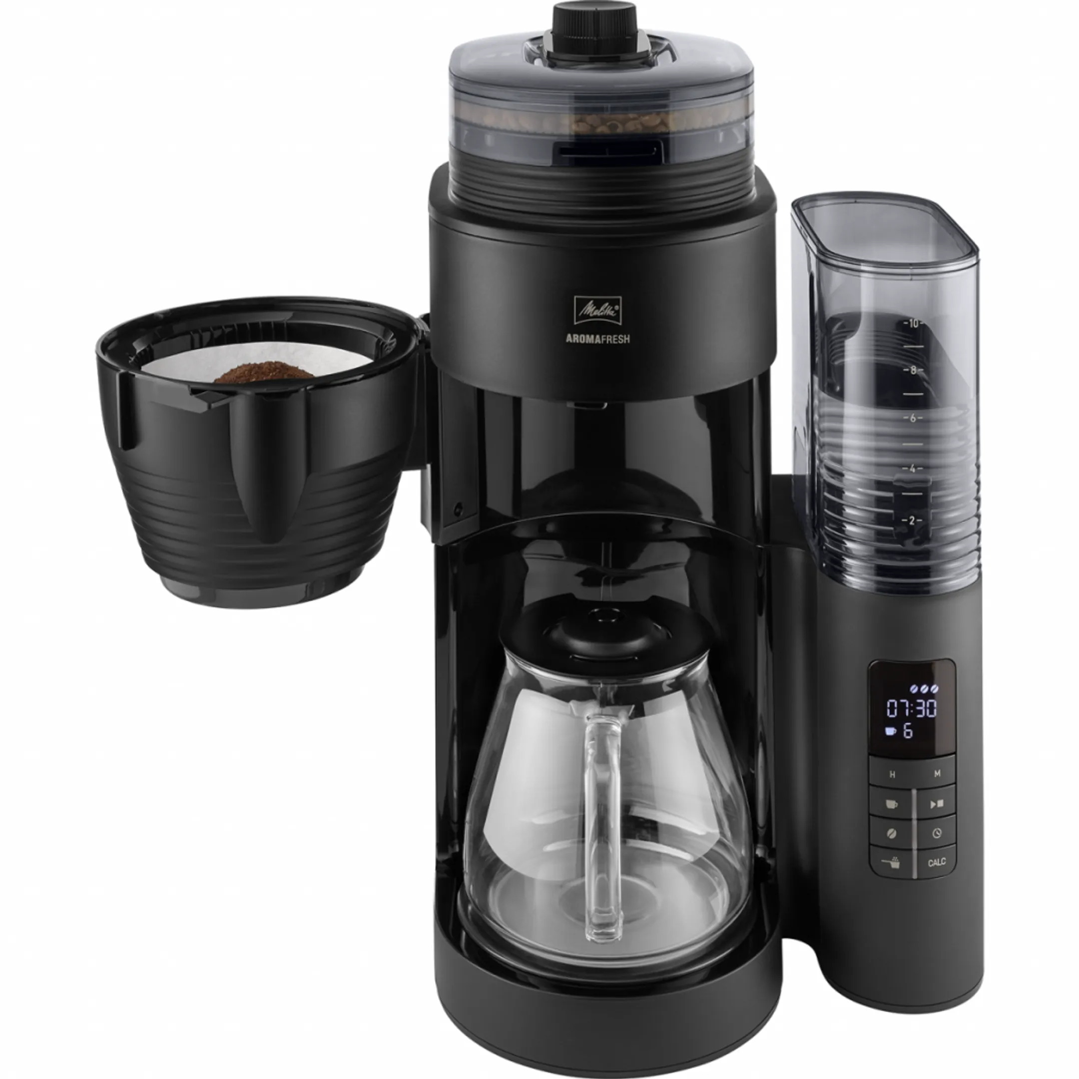 Melitta AromaFresh Coffee machine with integrated grinder image