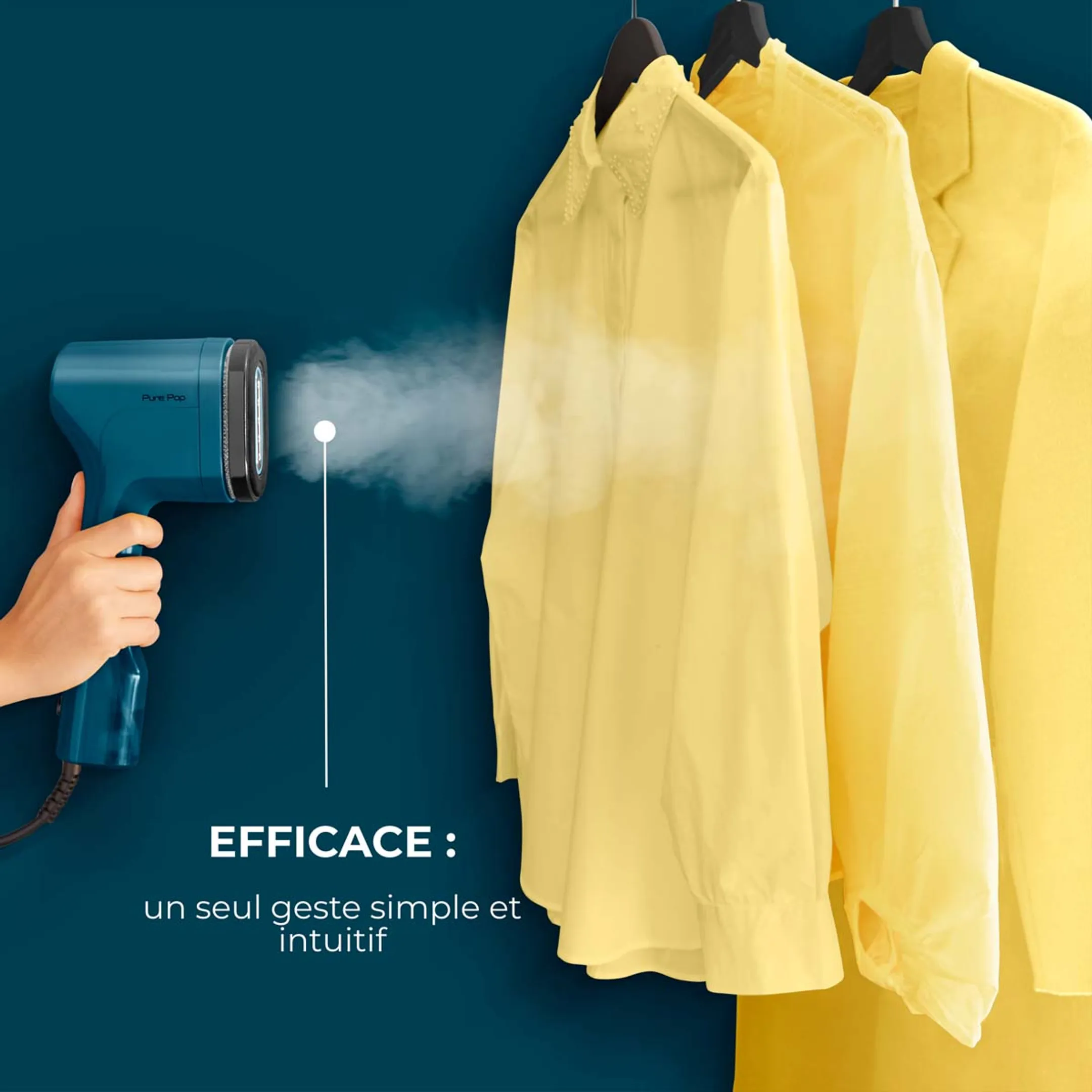 Calor Défroisseur vapeur Pure Pop DT2020C0 - Bleu image