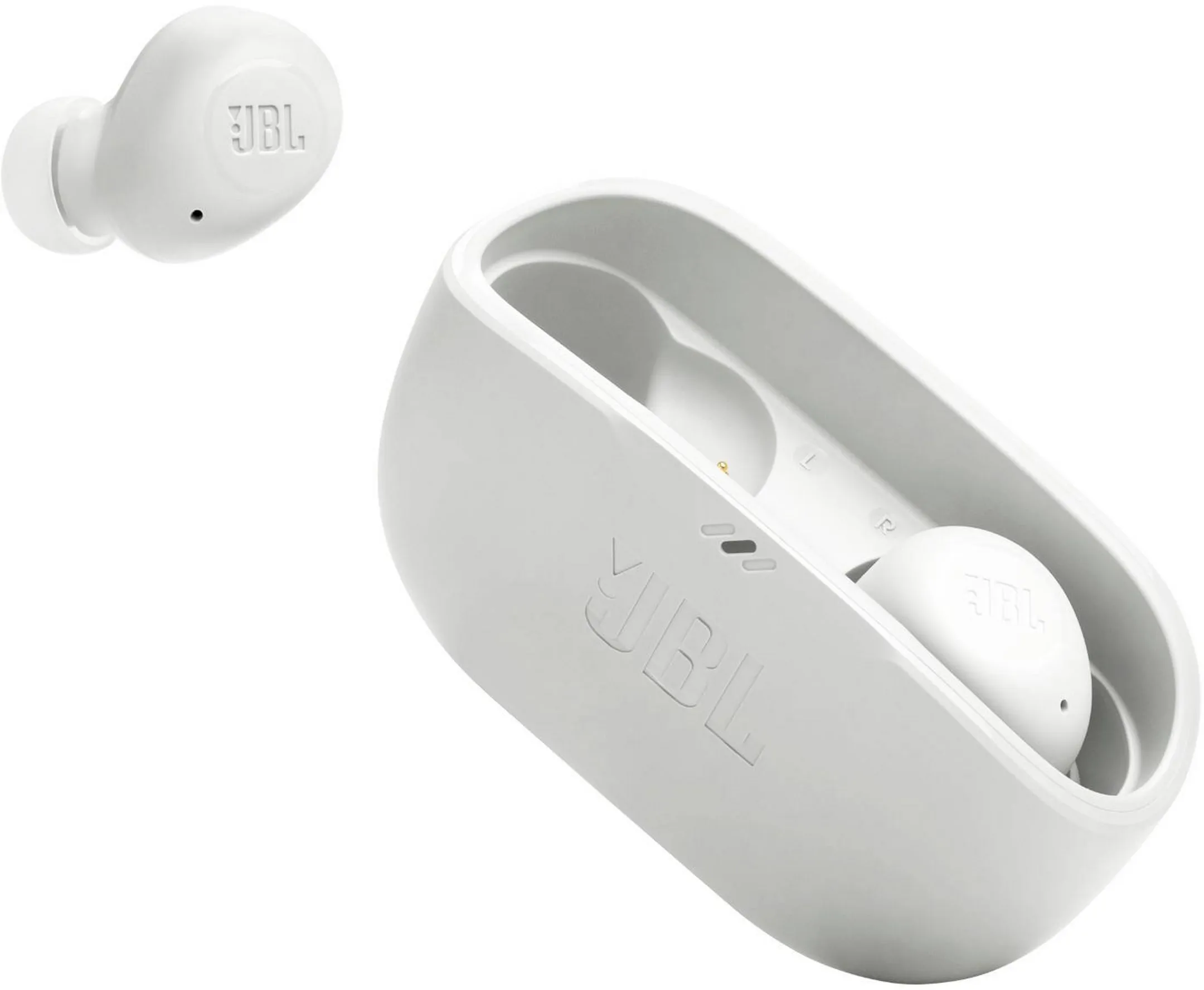 JBL Ecouteurs sans fil Wave Buds - Blanc image