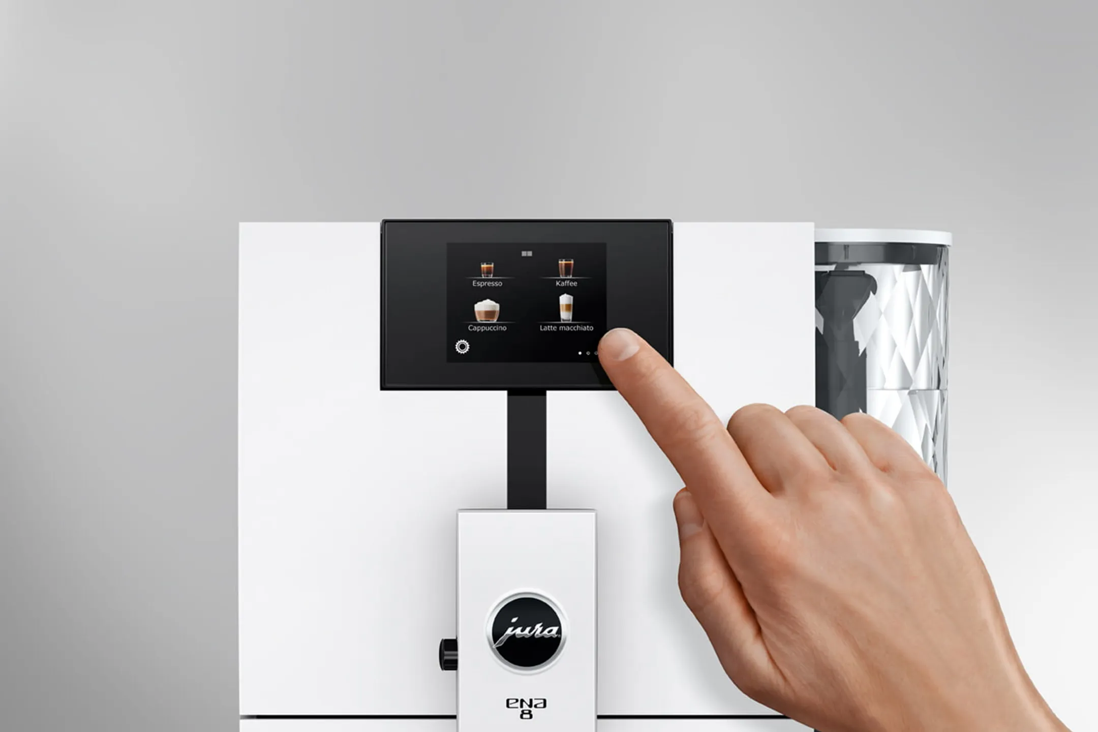 Jura Automatische Espressomaschine ENA 8 Weiss image