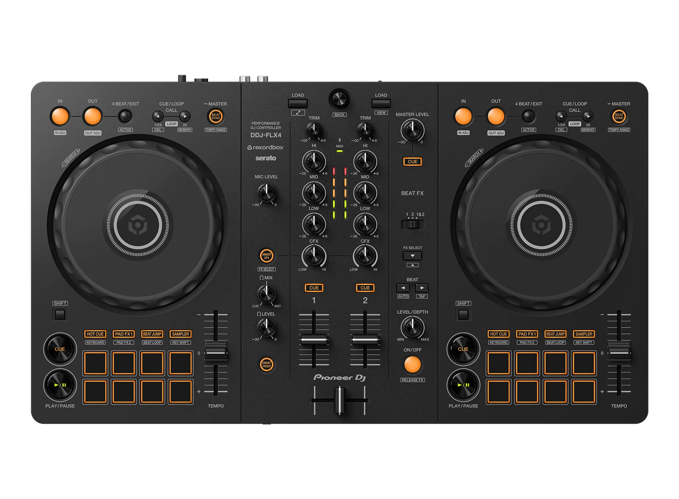 DDJ-FLX4 DJ-Controller - Schwarz
