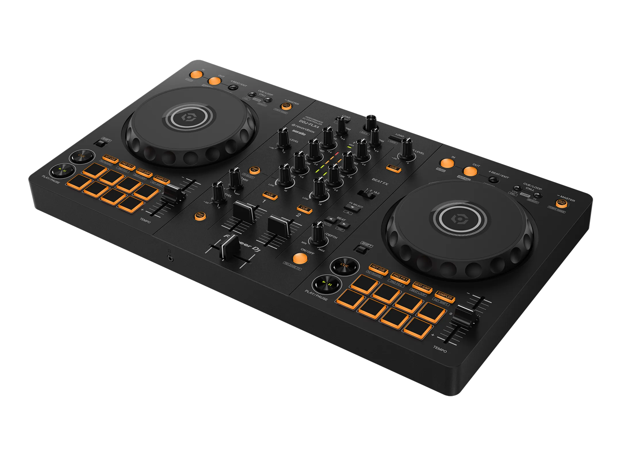 PIONEER DJ DDJ-FLX4 DJ-Controller - Schwarz image