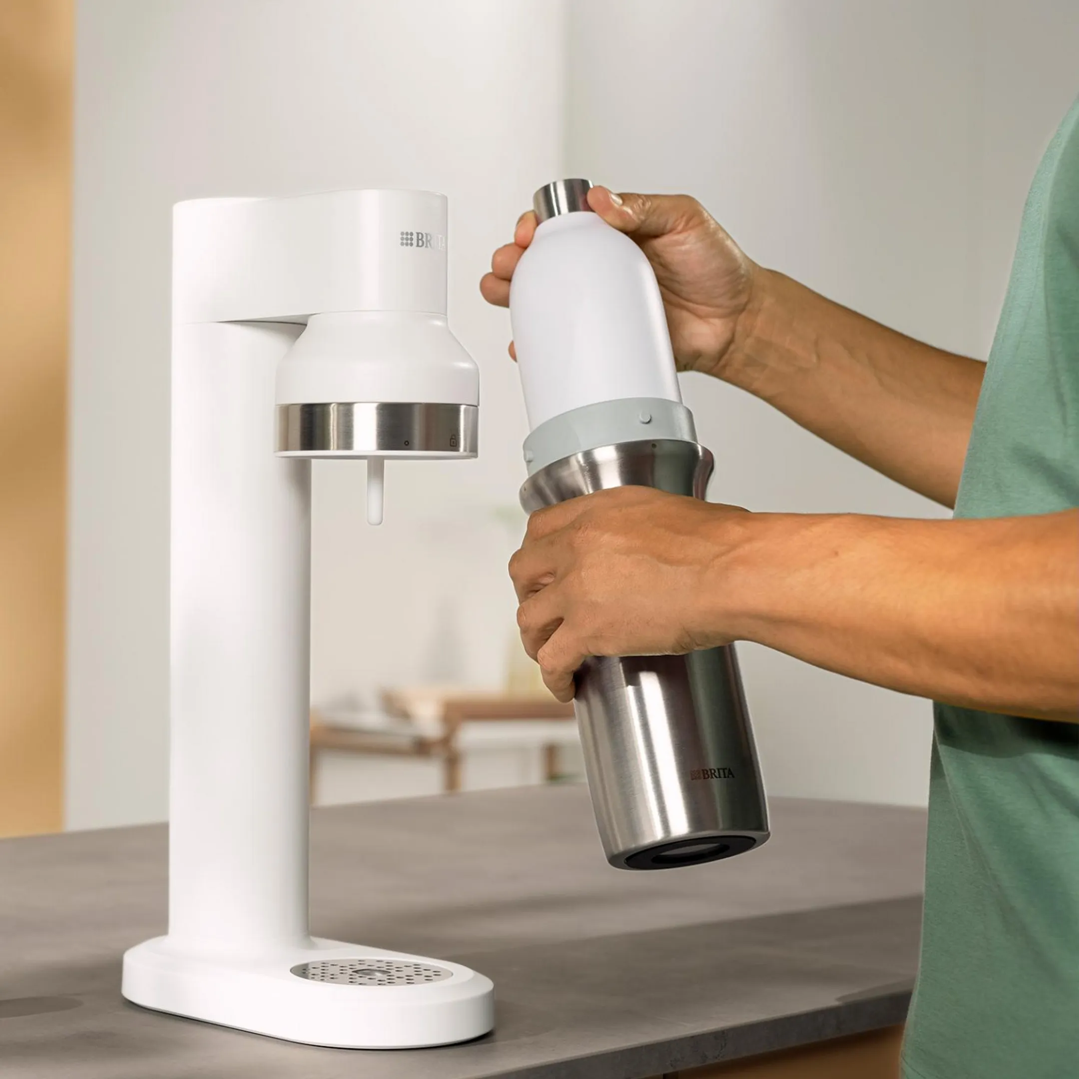 Brita Machine à boisson pétillante SodaTRIO Blanc- 1046730 image