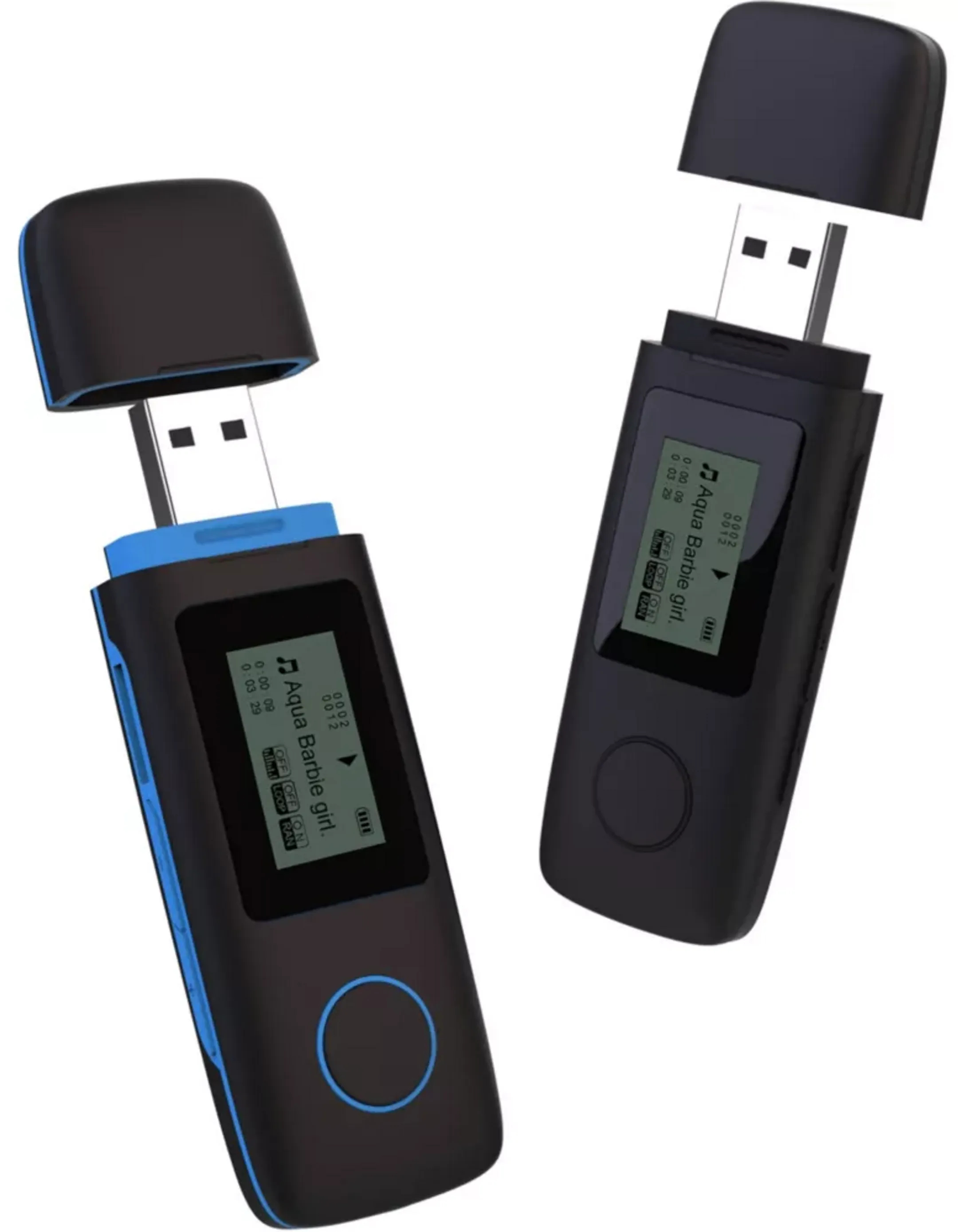 LISTO Lecteur MP3 + Brassard - Bleu image