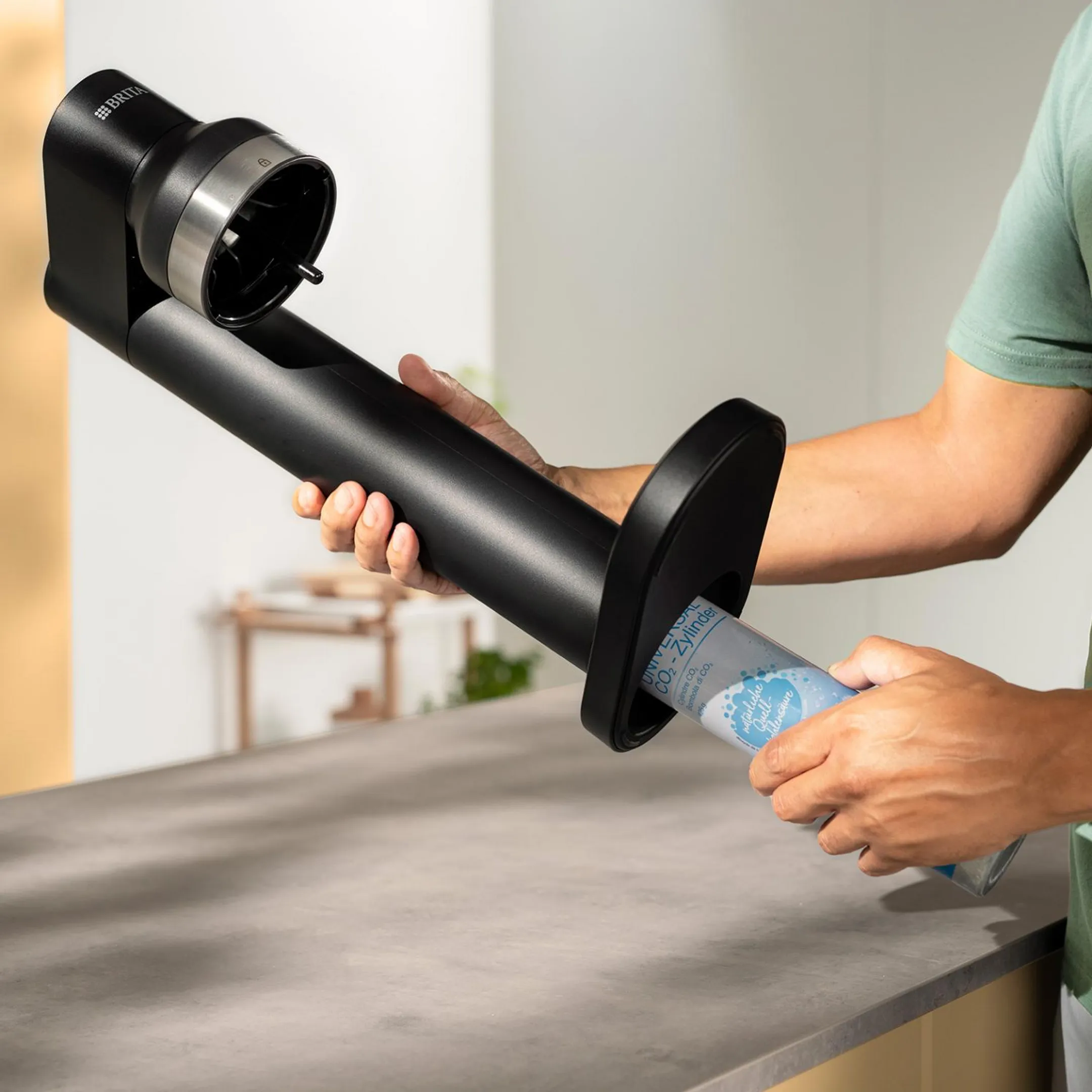 Brita Machine à boisson pétillante SodaTRIO Noir - 1046729  image