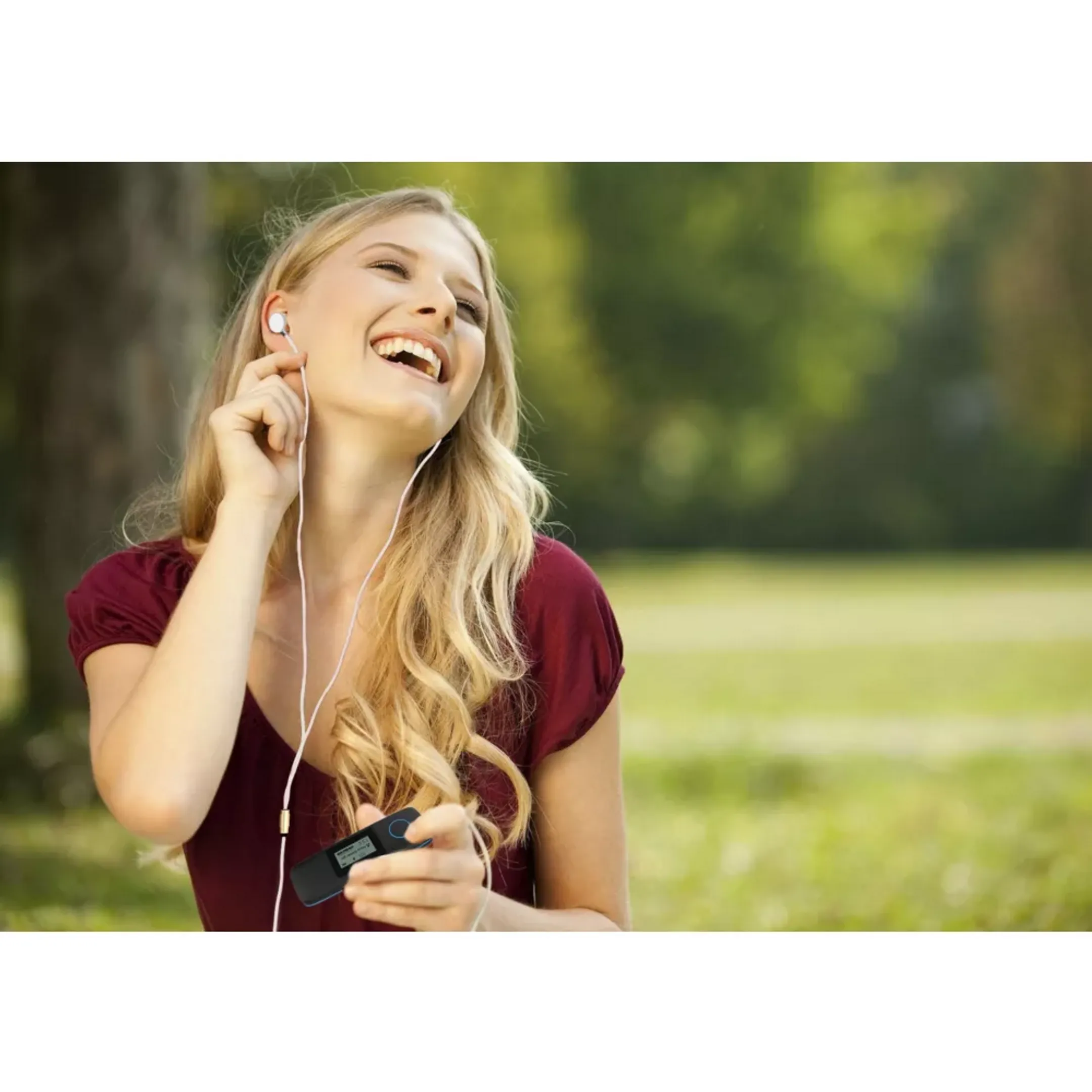 LISTO Lecteur MP3 + Brassard - Bleu image