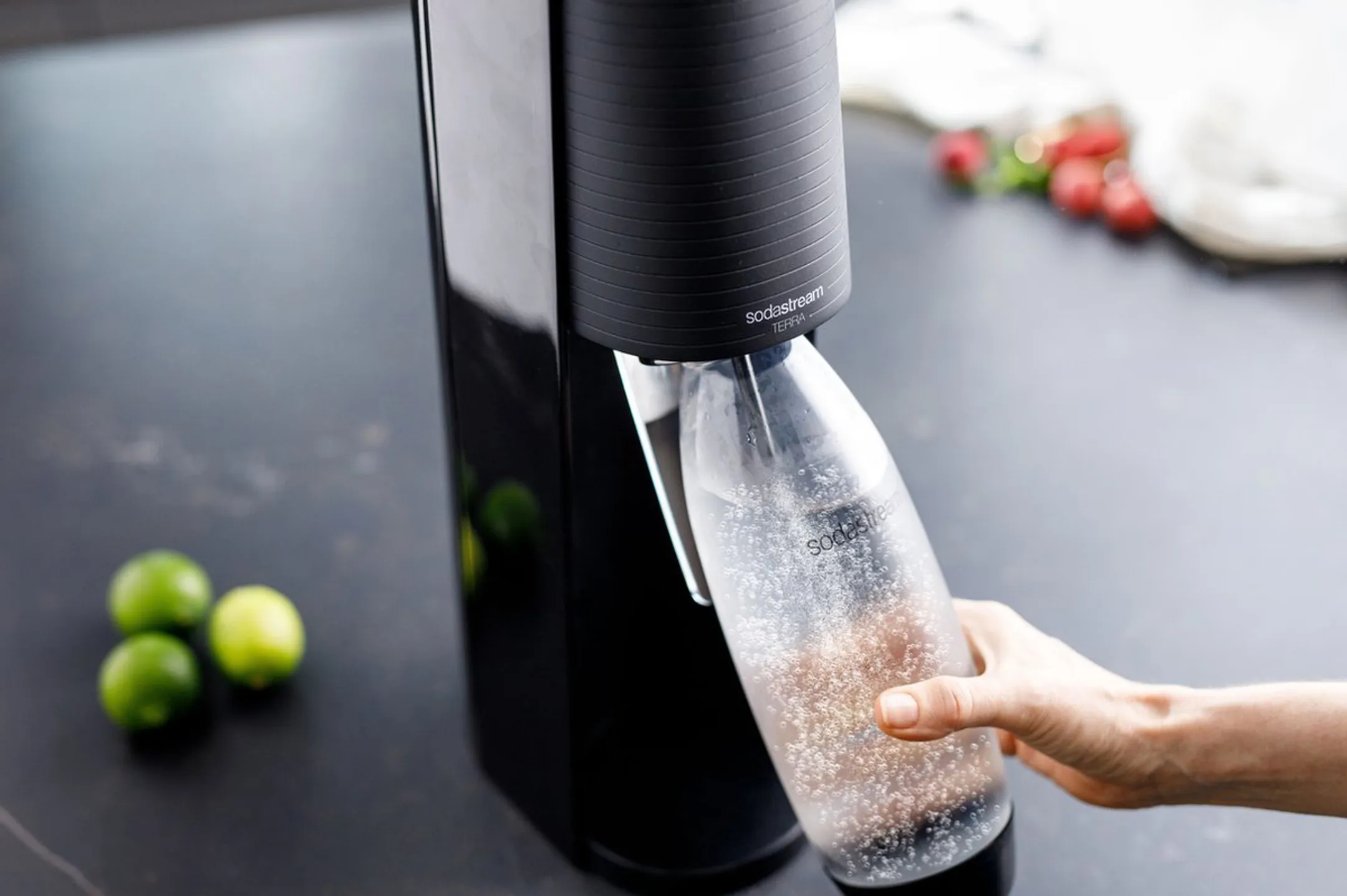 Sodastream Sparkling beverage machine Terra - Black image