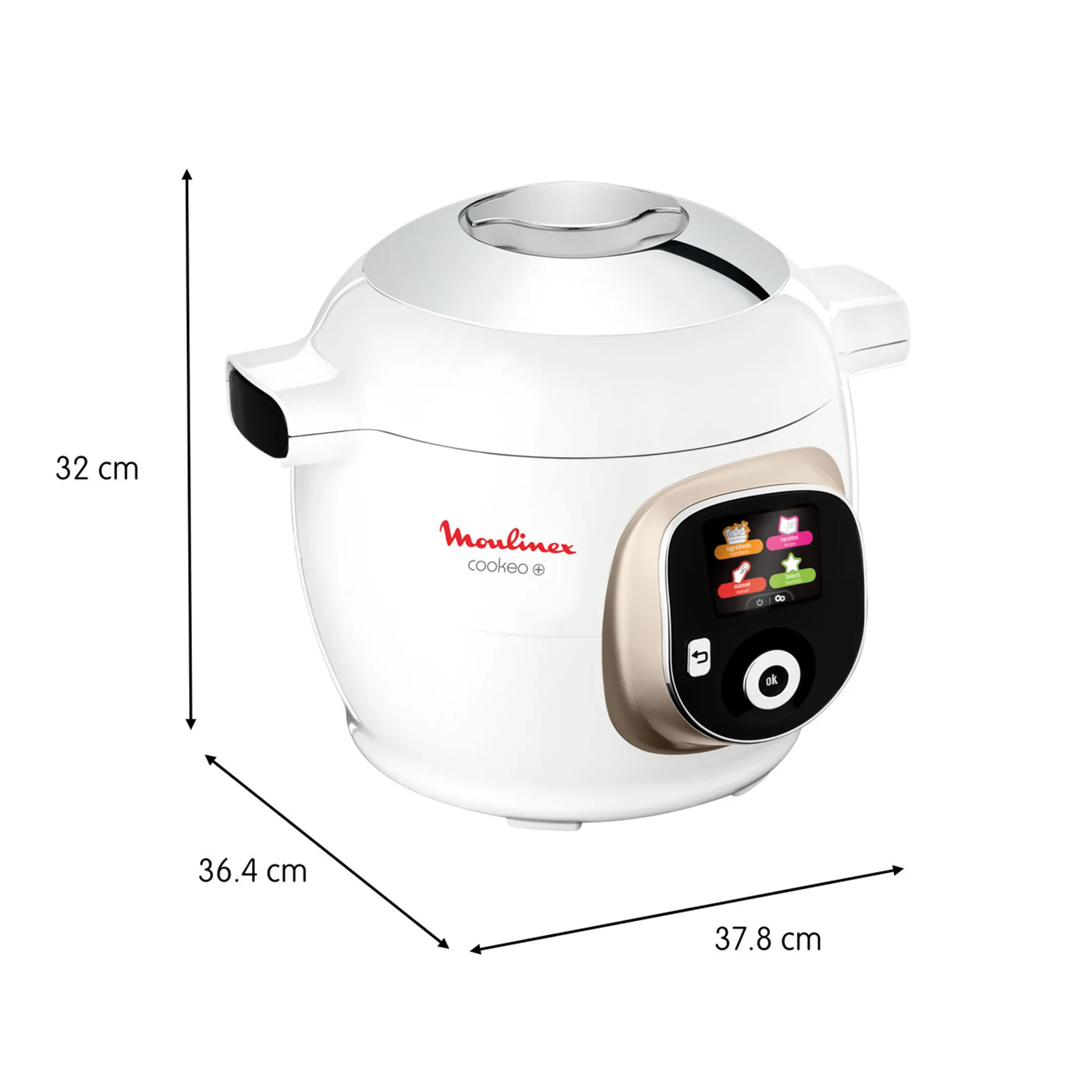 Moulinex Multicooker Cookeo+ CE85BA10 - White image