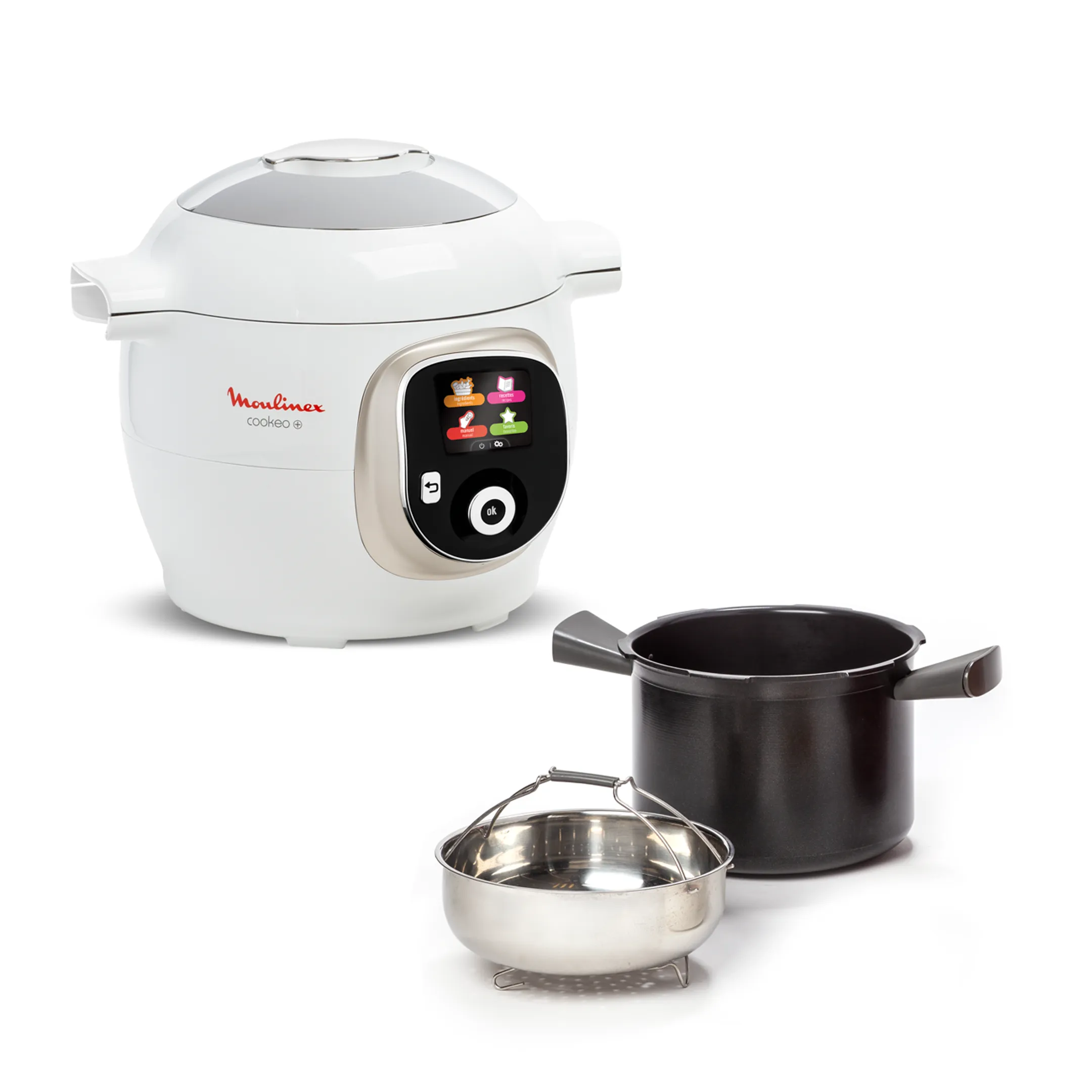 Multicuiseur Cookeo+ CE85BA10 - Blanc