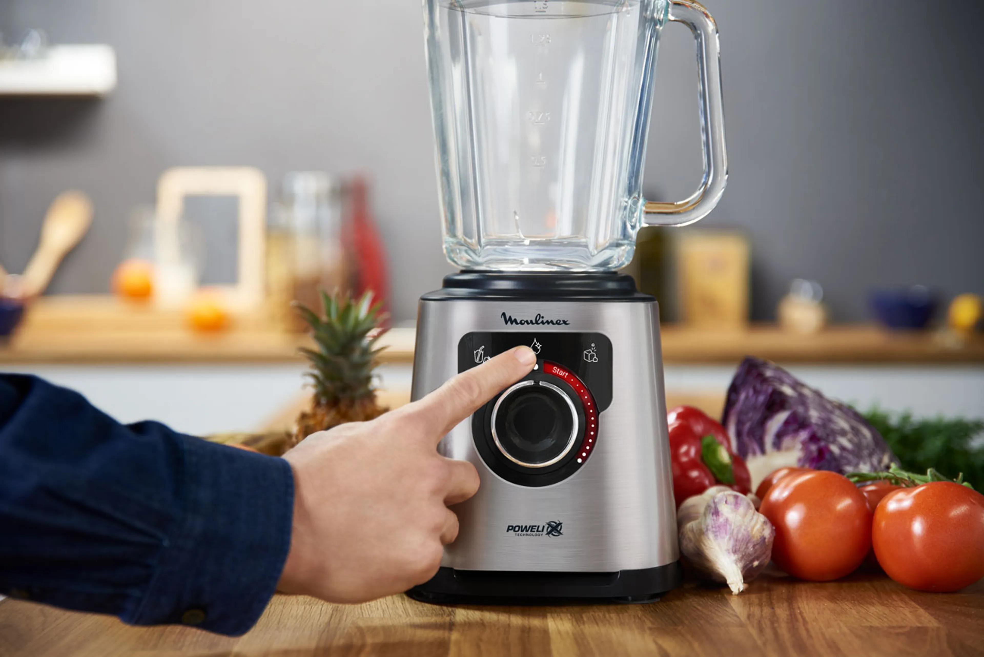 Moulinex Blender PerfectMix+ LM871D10 image