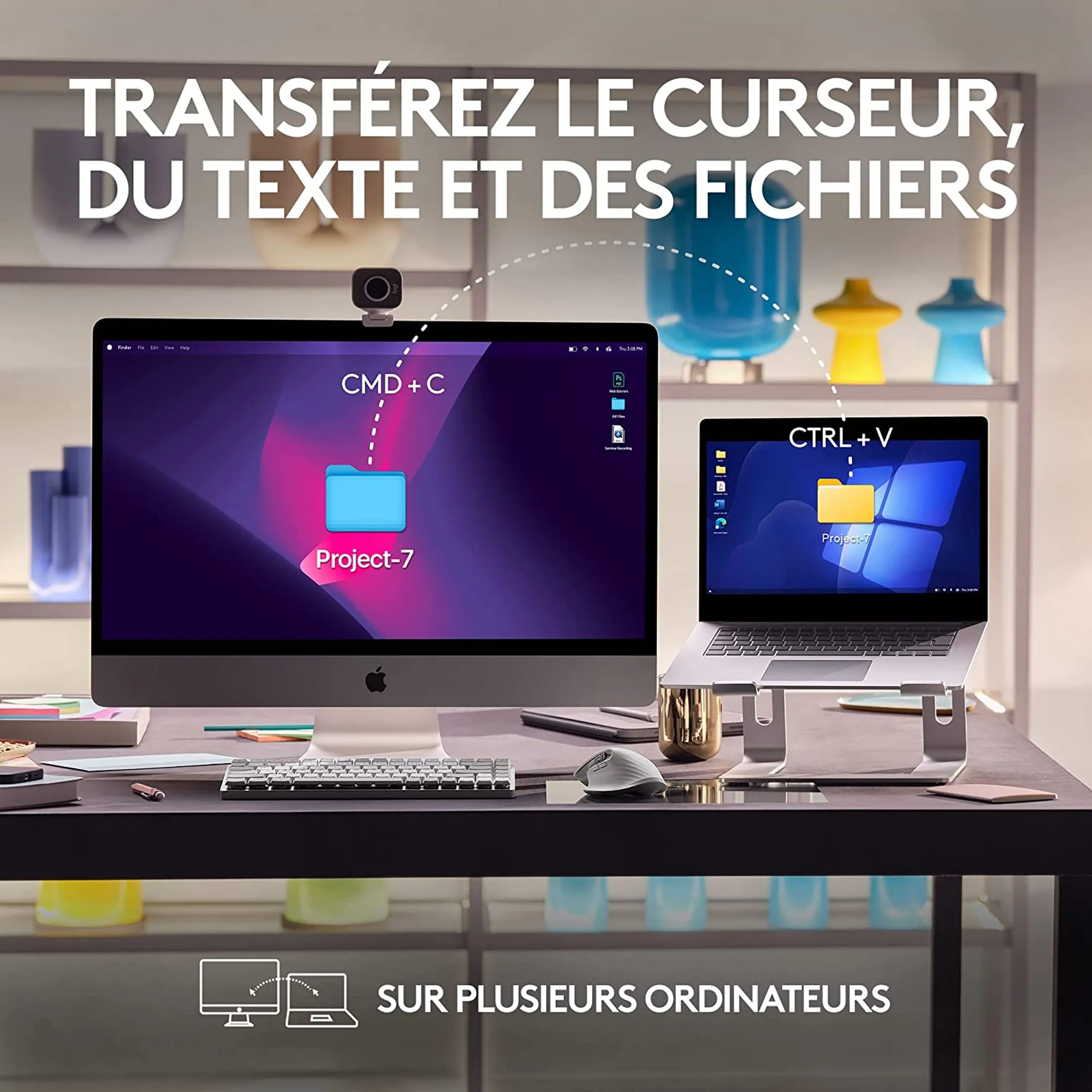 Logitech Souris sans Fil MX Master 3S for MAC - Space Gray image