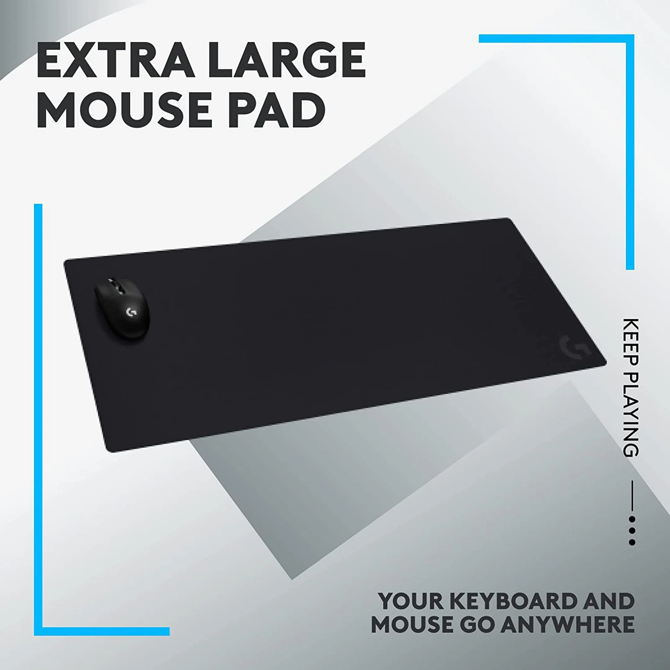 Logitech G XL Gaming Mouse Pad G840 - Black image