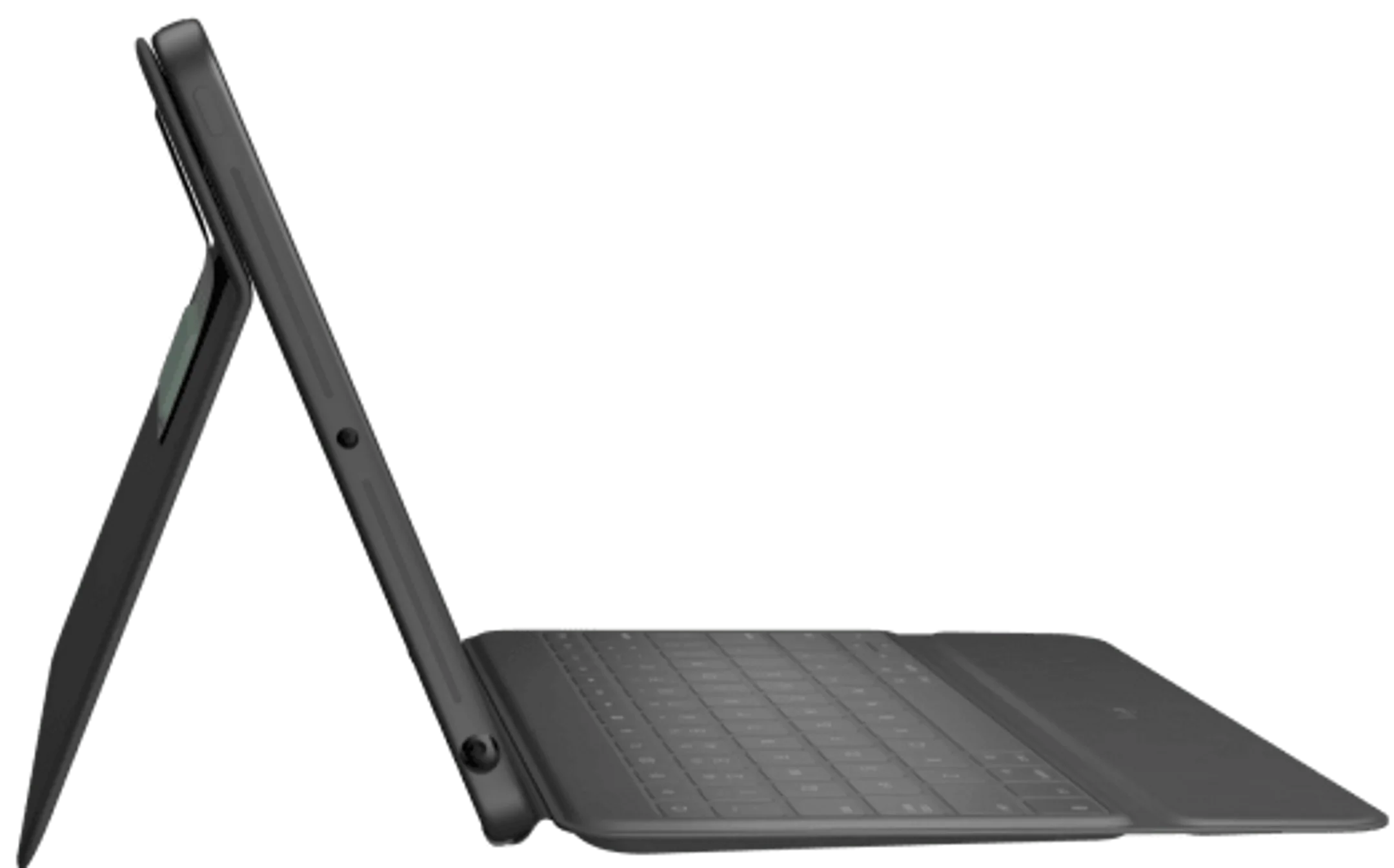 Logitech Etui Clavier Rugged Folio pour iPad (7th, 8th & 9th Gen) - QWERTZ - Graphite image