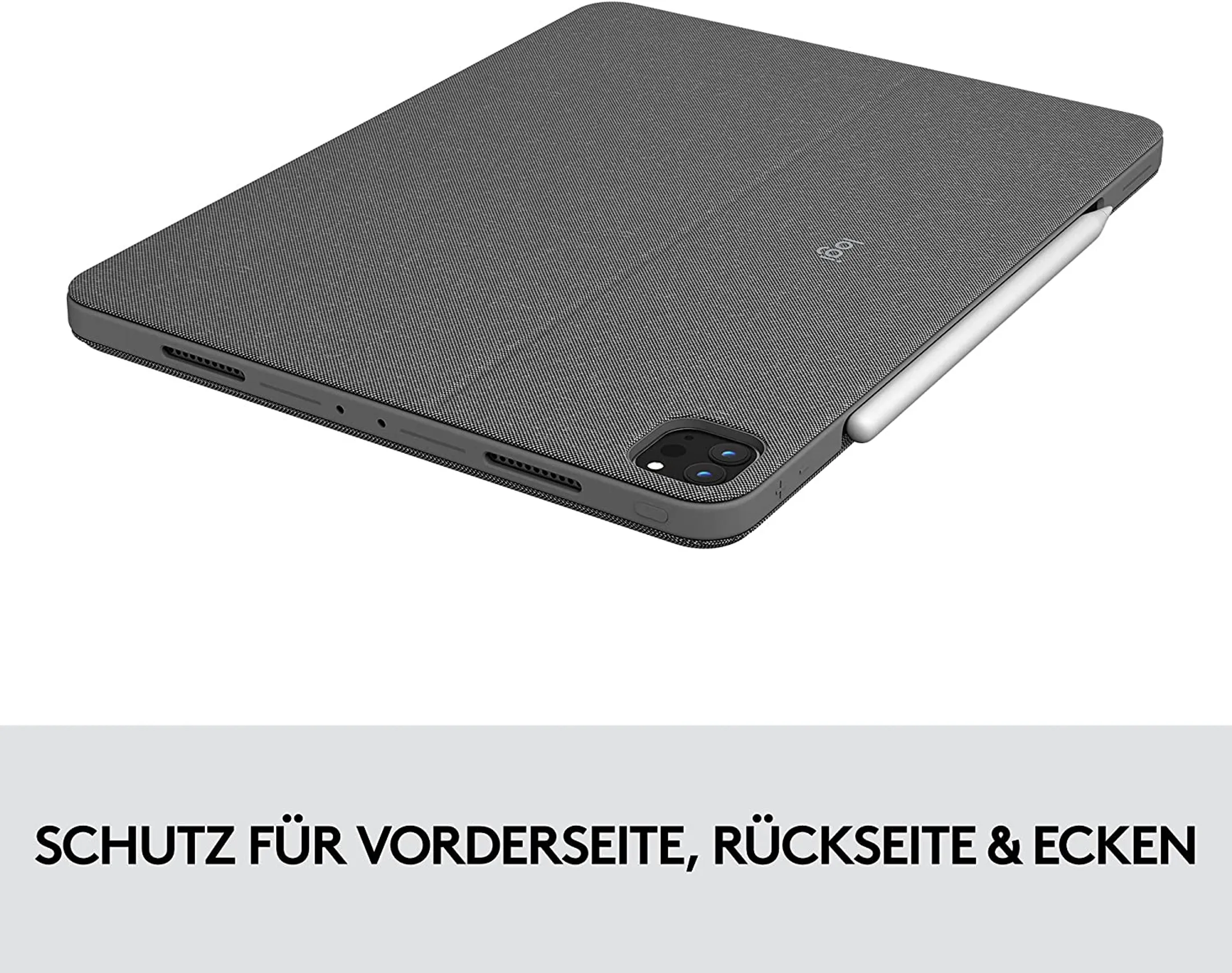 Logitech Tastatur-Case Combo Touch für iPad Pro 12,9" (5th & 6th Gen) - QWERTZ (DE) - Oxford Grey image