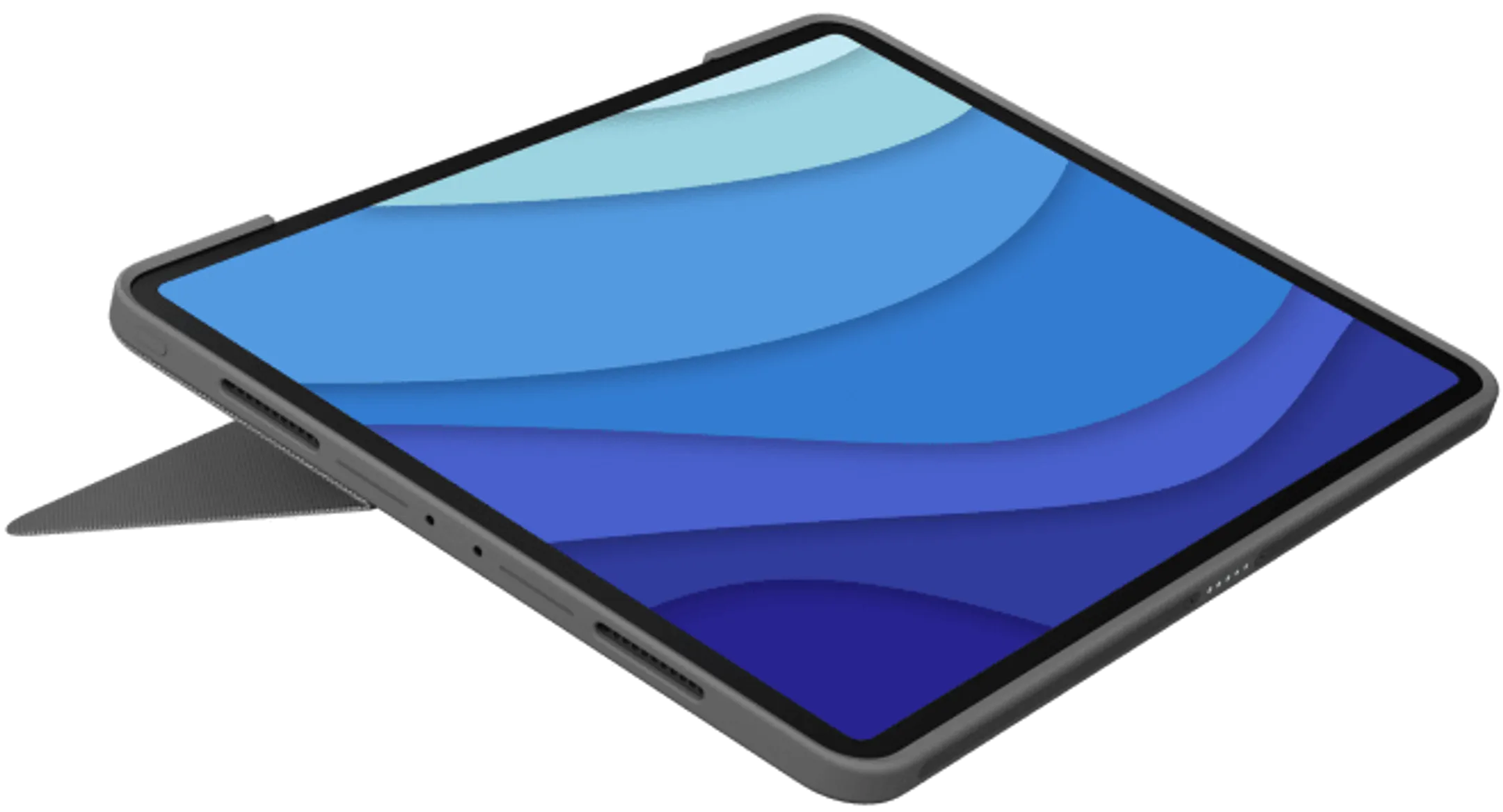 Logitech Etui Clavier Combo Touch pour iPad Pro 12,9" (5th & 6th Gen) - QWERTZ (DE) - Oxford Grey image