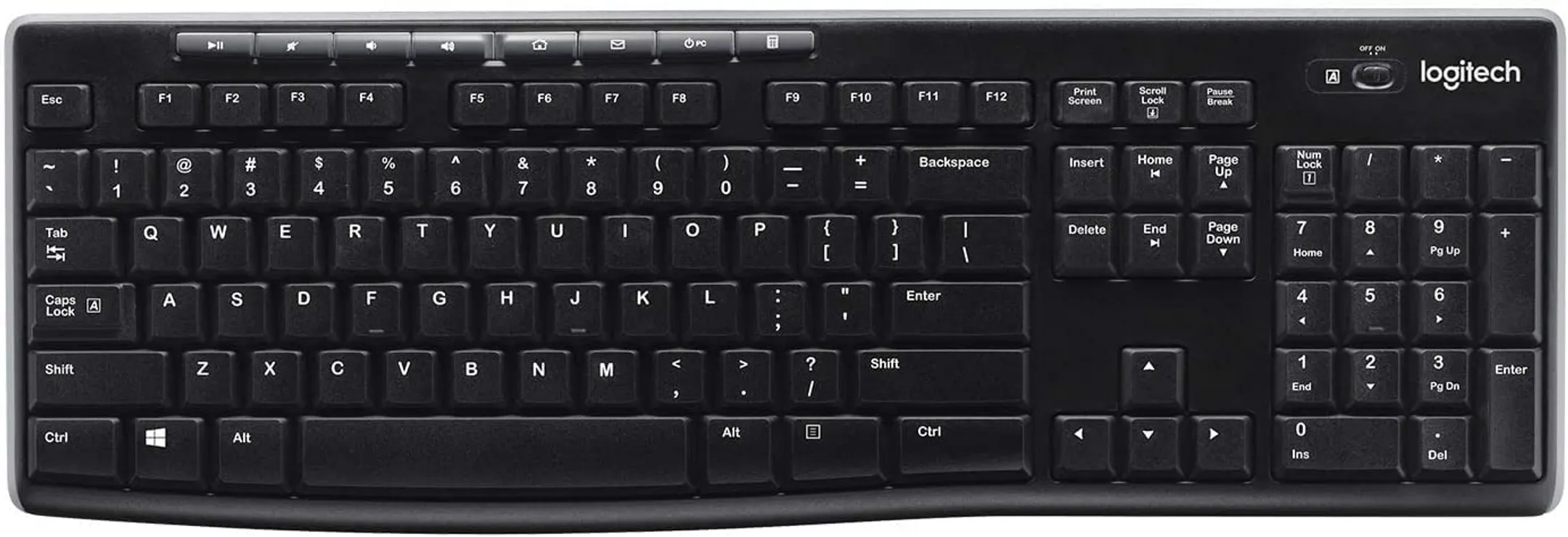 Bundle product Clavier sans Fil K270 - QWERTZ (SF) - Noir