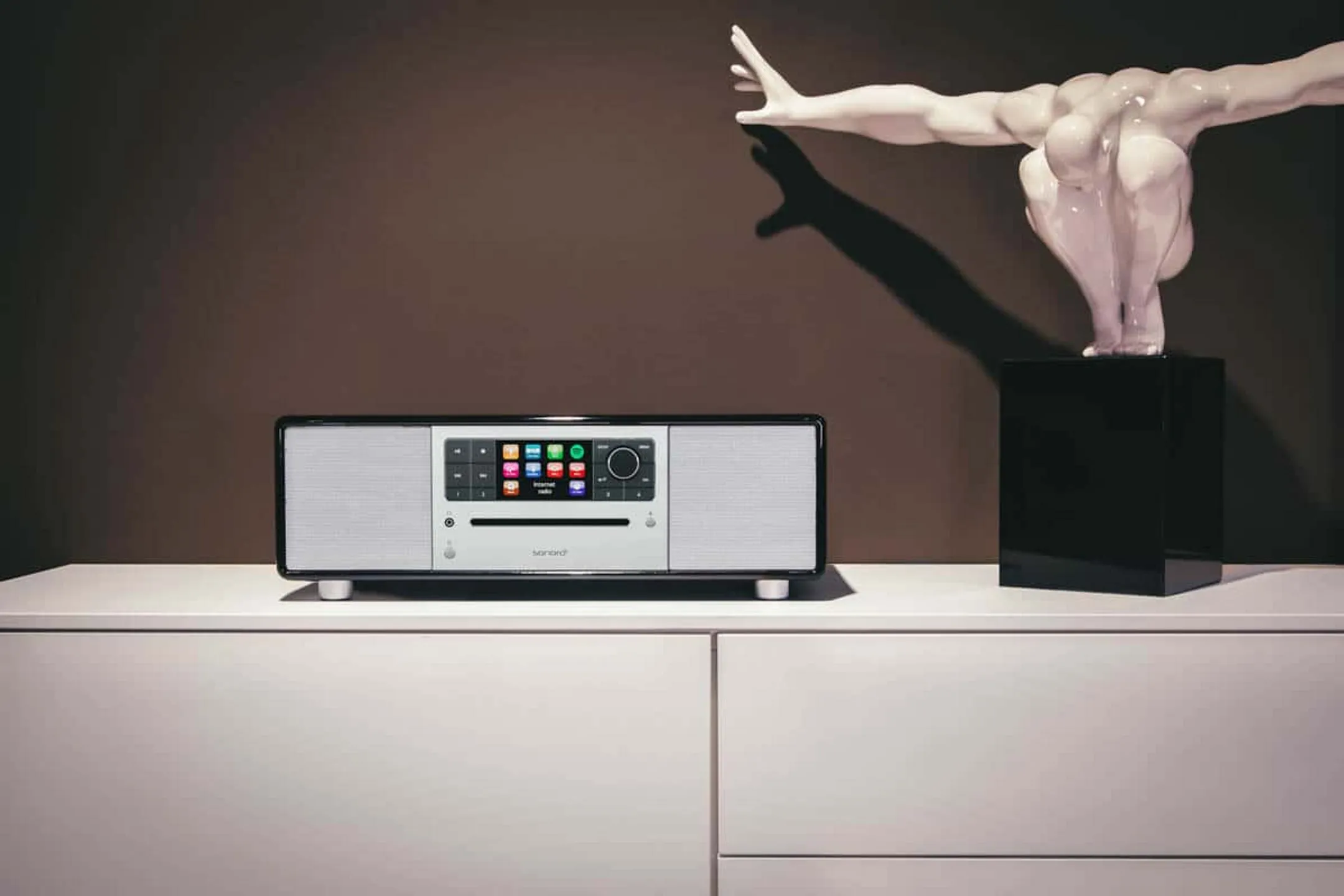 SONORO Radio Internet PRESTIGE - Noir Brillant/Argent image