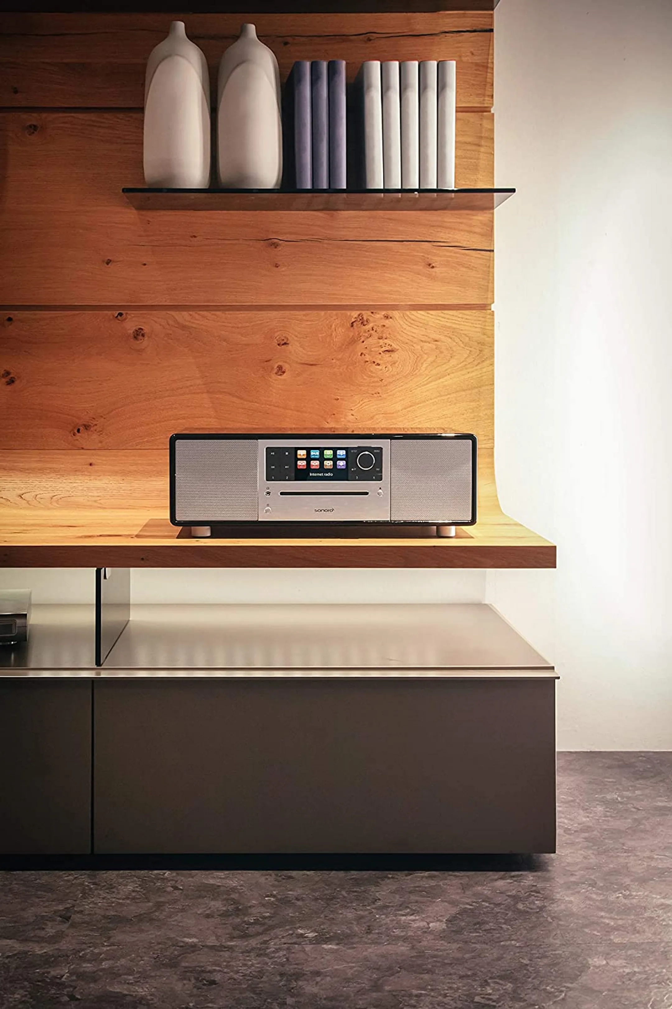 SONORO Radio Internet PRESTIGE - Noir Brillant/Argent image