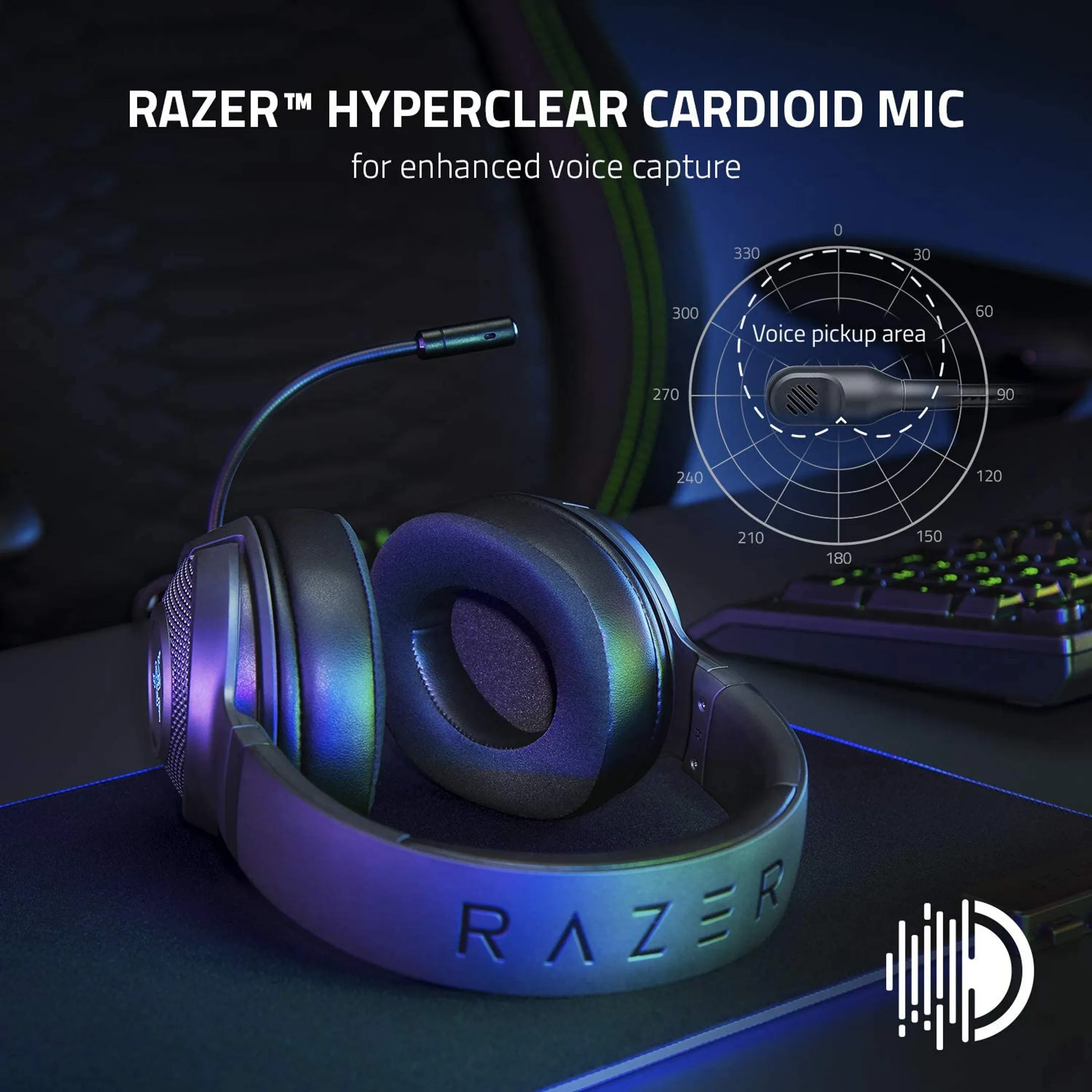 Razer Casque Gaming Kraken V3 X - Noir image