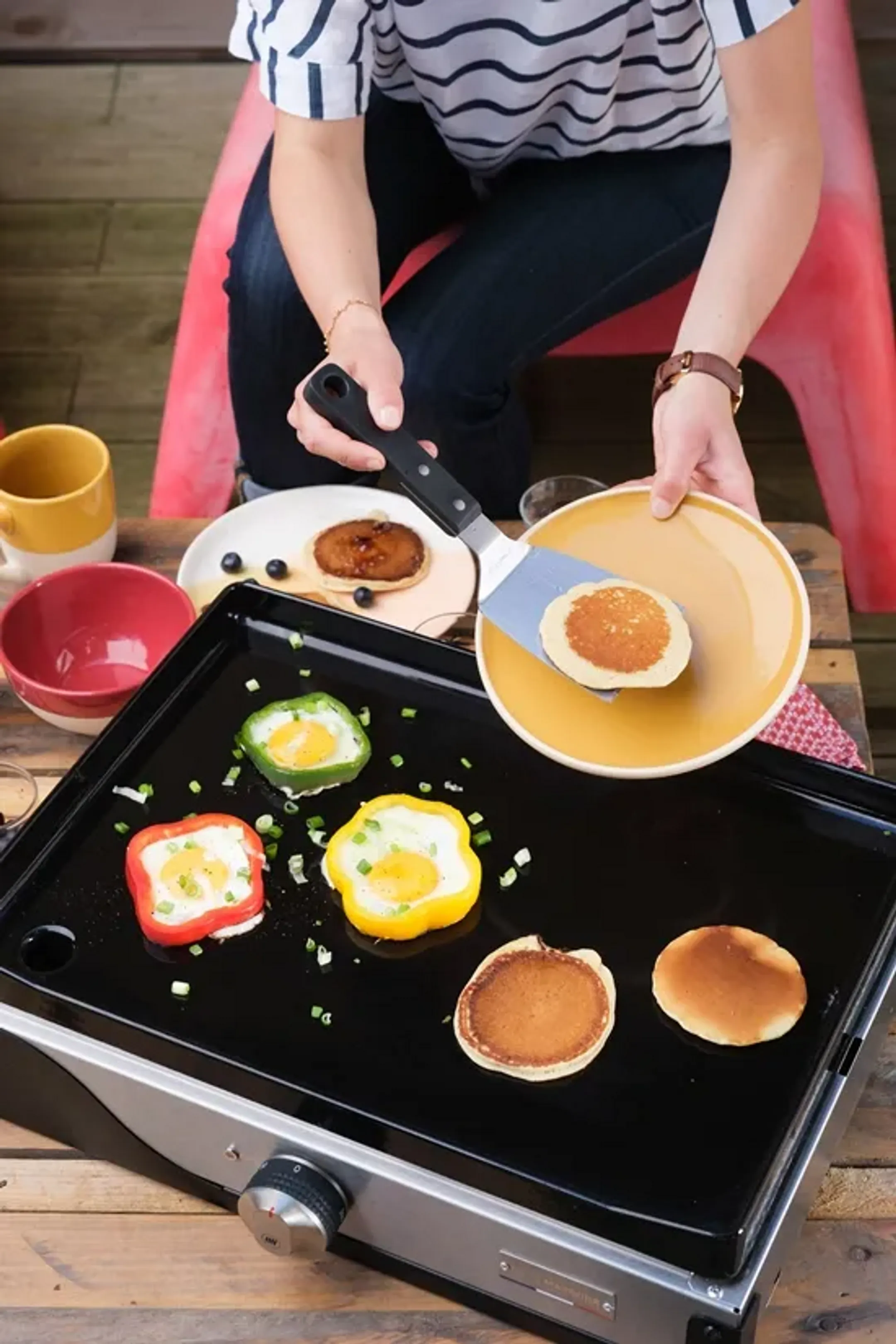 LE MARQUIER La petite Française 150 DUO Electric Plancha image