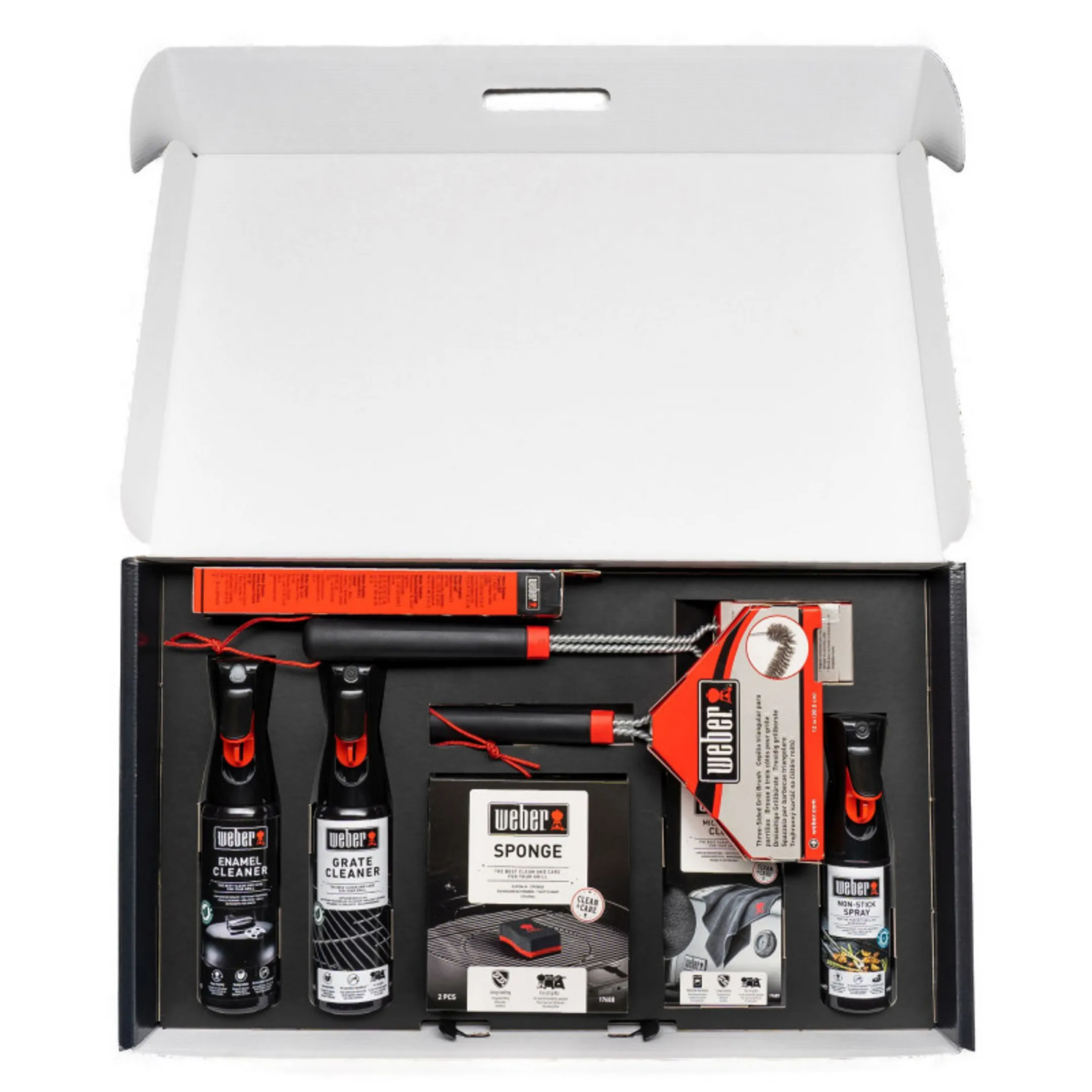 Weber KIT DE NETTOYAGE POUR BARBECUE À GAZ EN ACIER ÉMAILLÉE  image