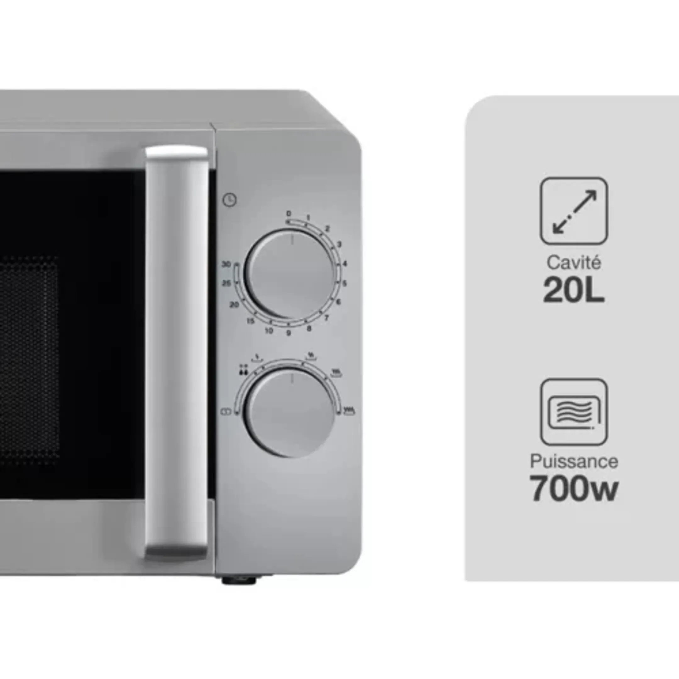 ESSENTIEL-B Micro-ondes EM206S - Argent image