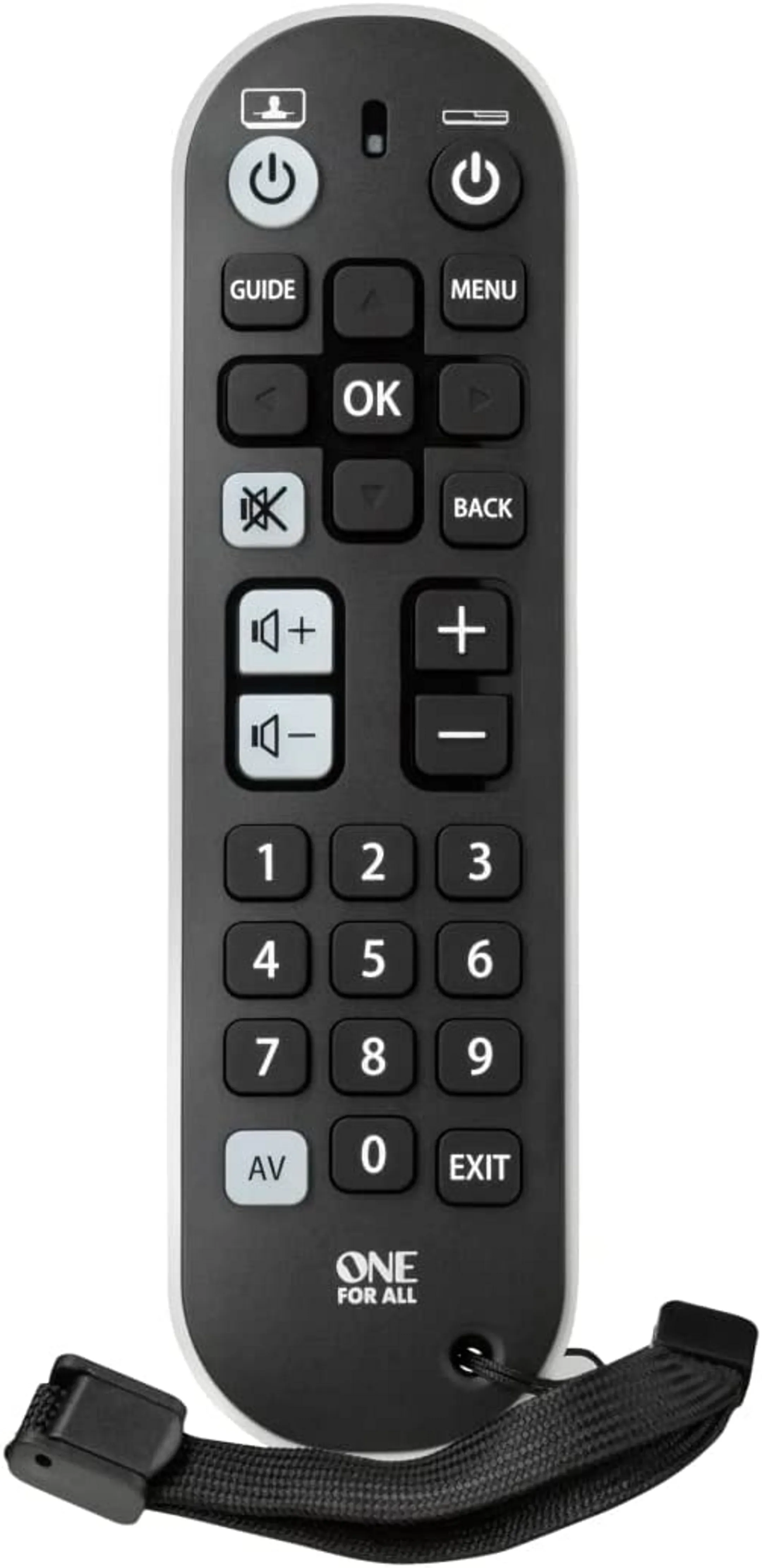 One For All Universal Remote Zapper+ URC 6820 - Black image
