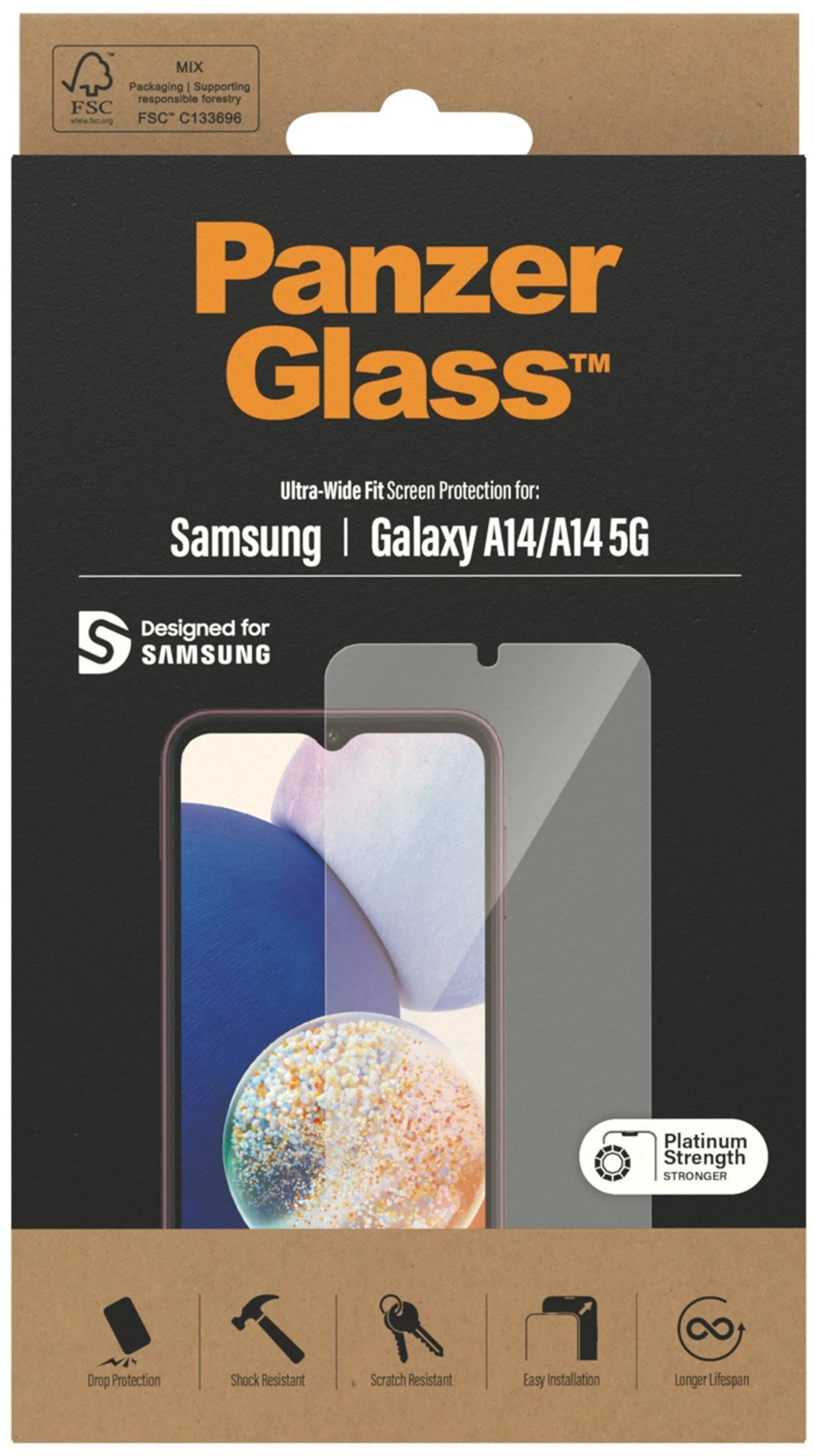 Protège écran pour Samsung Galaxy A14