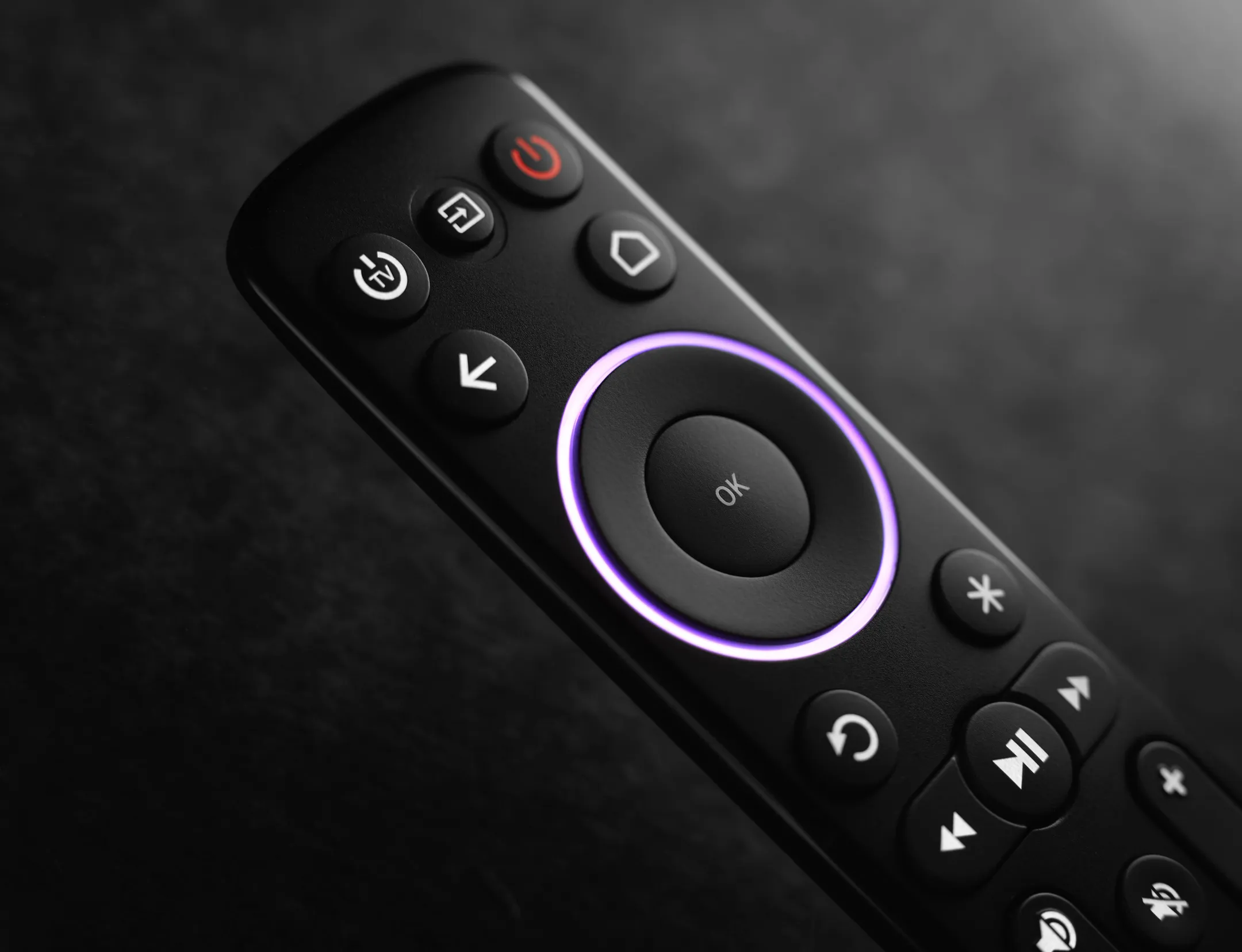 One For All Streamer Remote URC 7935 - Black image