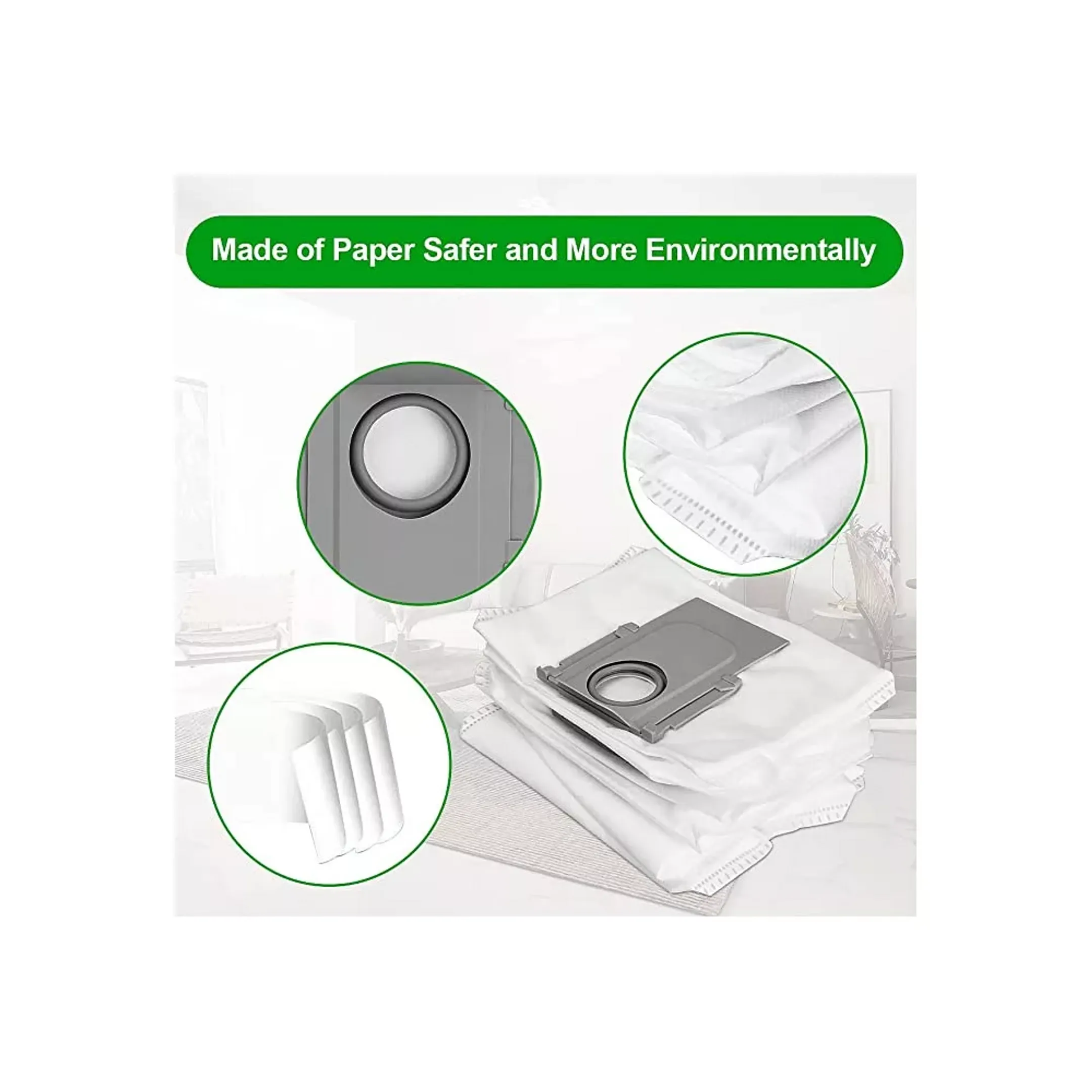 ROBOROCK Sac à poussière pour Roborock 6pcs image