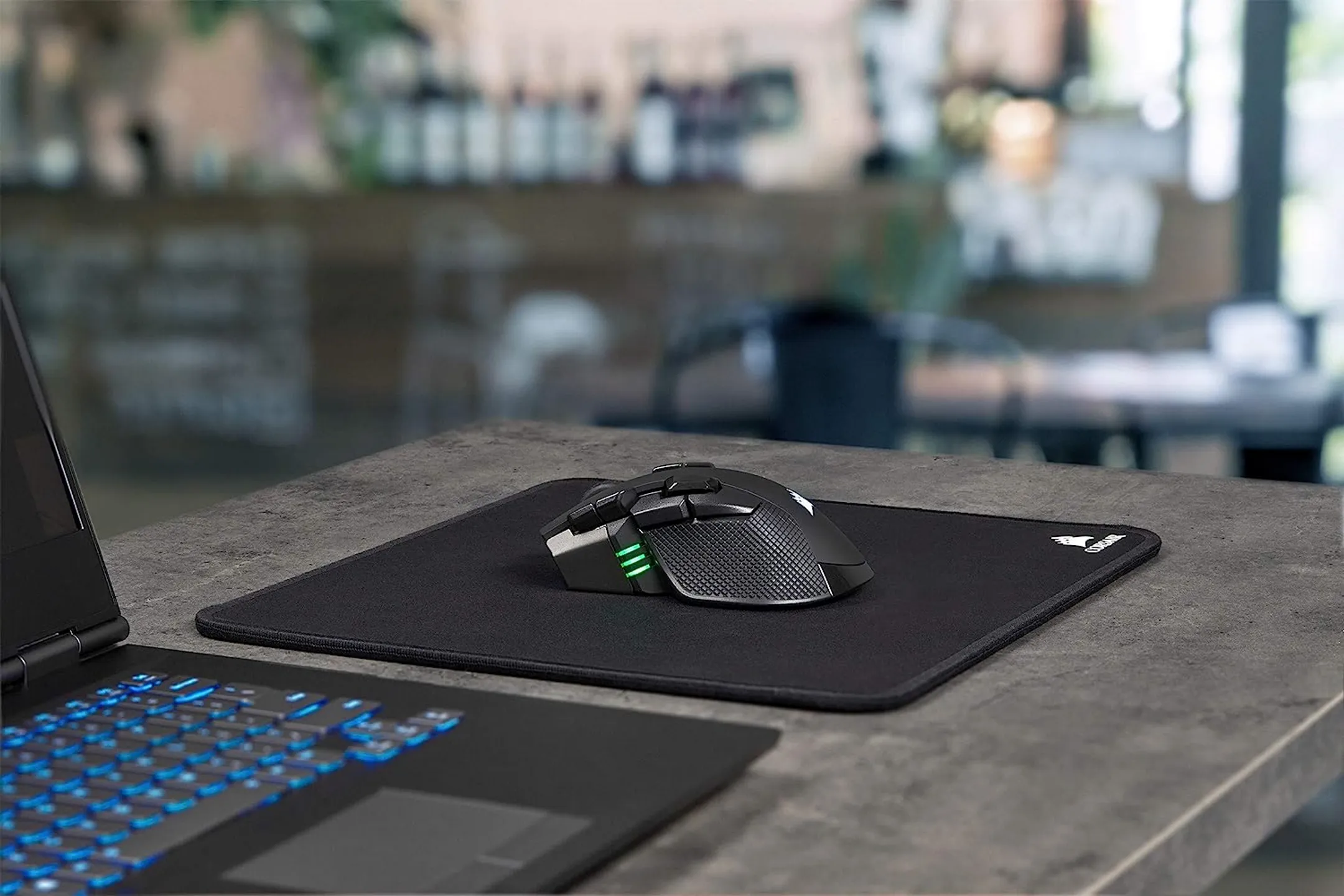 Corsair Wireless Gaming Mouse Ironclaw RGB Wireless - Black image