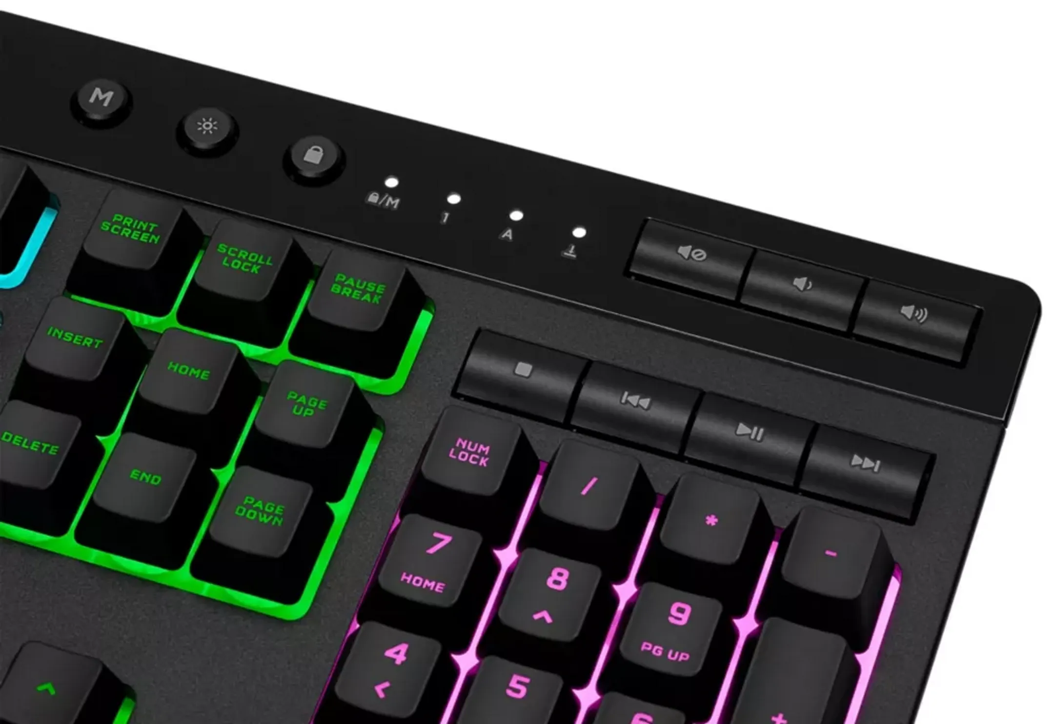Corsair Gaming-Tastatur K55 RGB Pro - AZERTY (FR) - Schwarz image