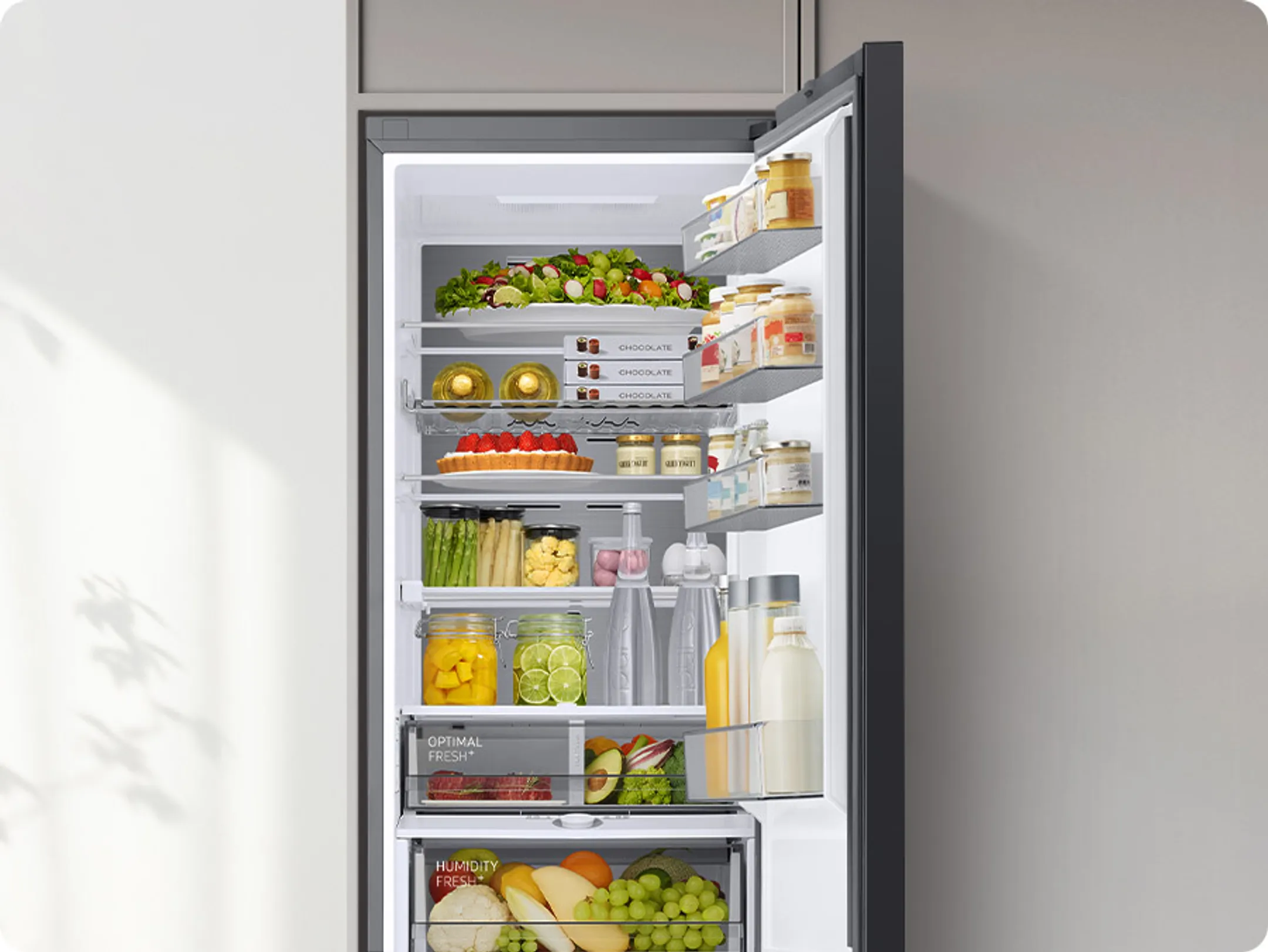 Samsung Combi frigo congélateur RB34C670DSA image