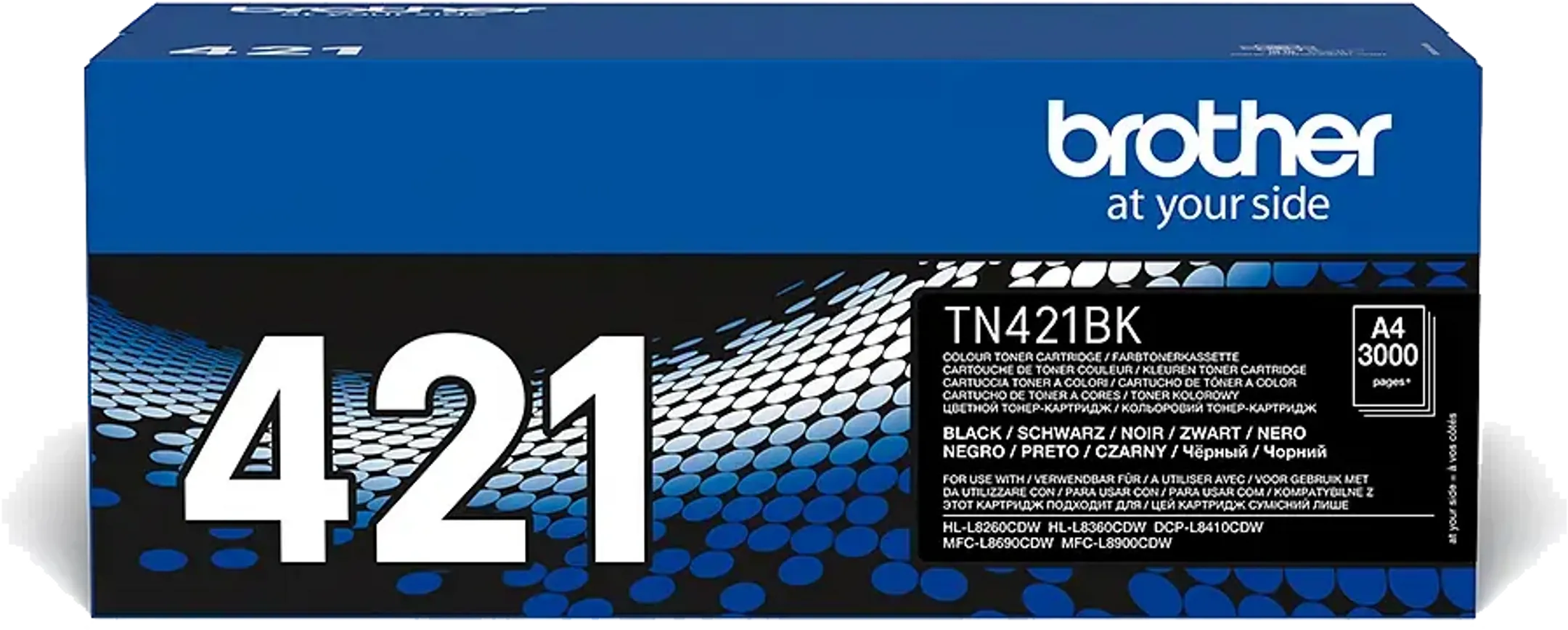 Brother Toner TN-421BK - Noir image
