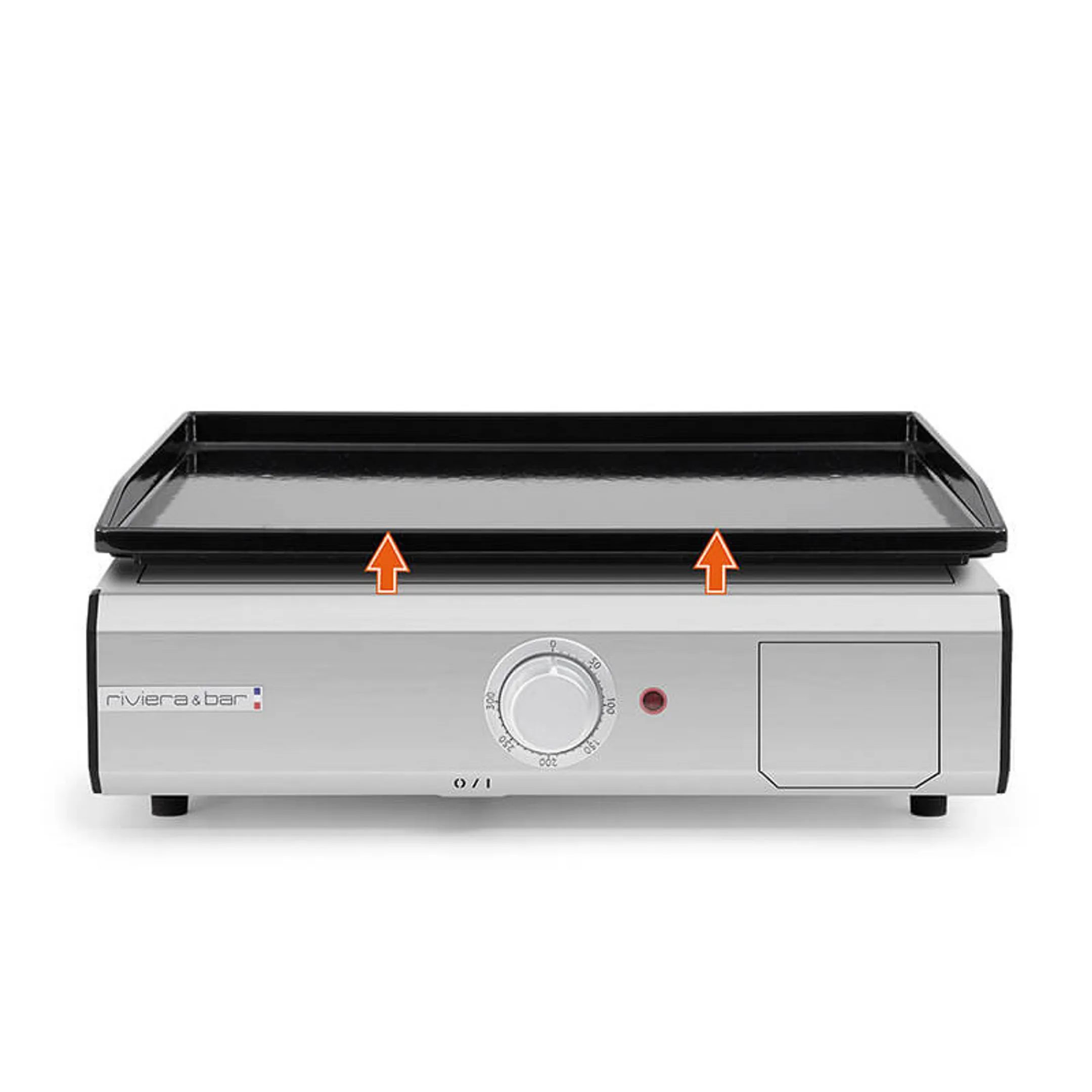 Riviera & Bar Plancha Pro cast iron enamelled QPL1045 image
