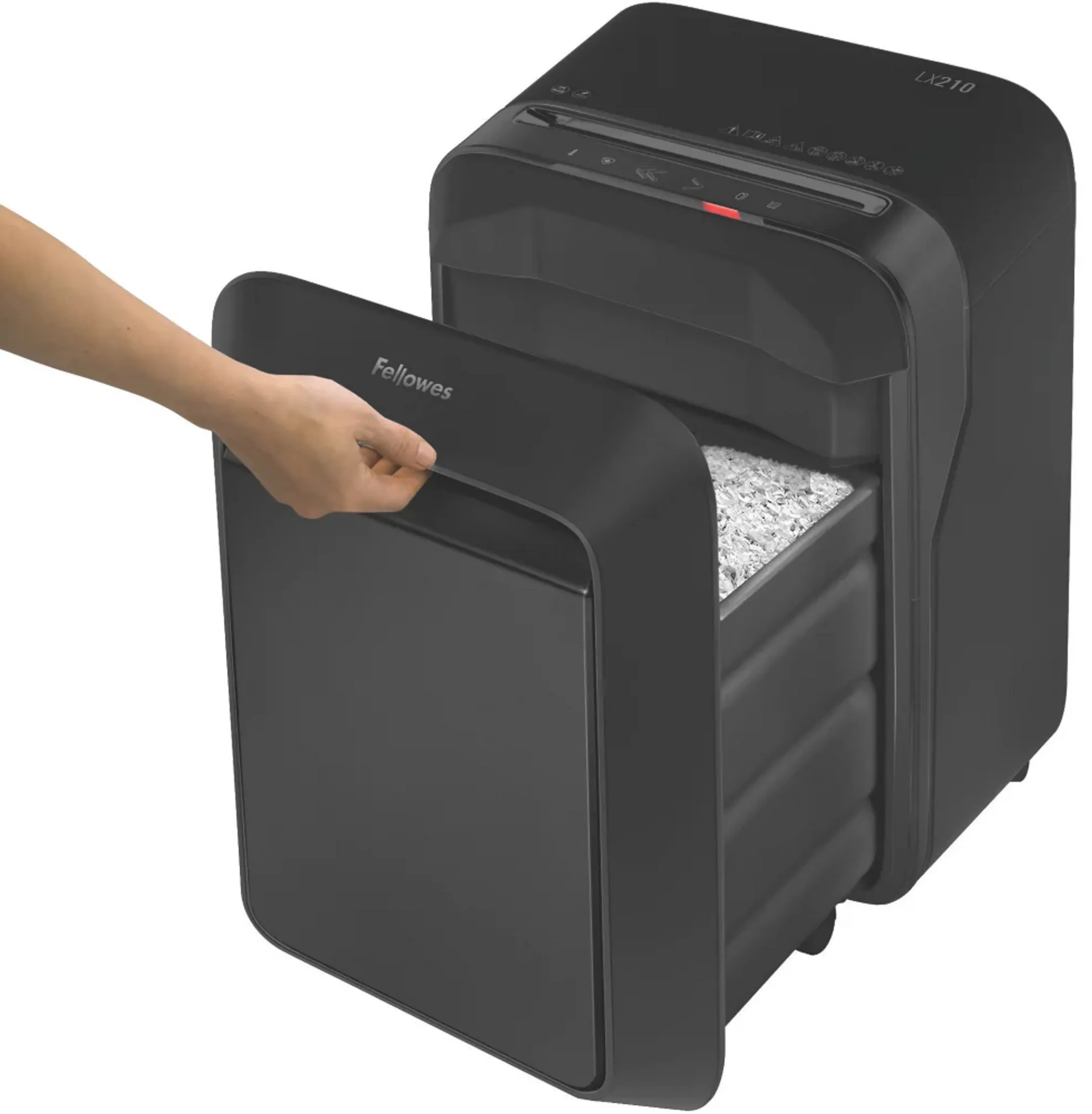 Fellowes Microshred LX210 Document Shredder - Black image